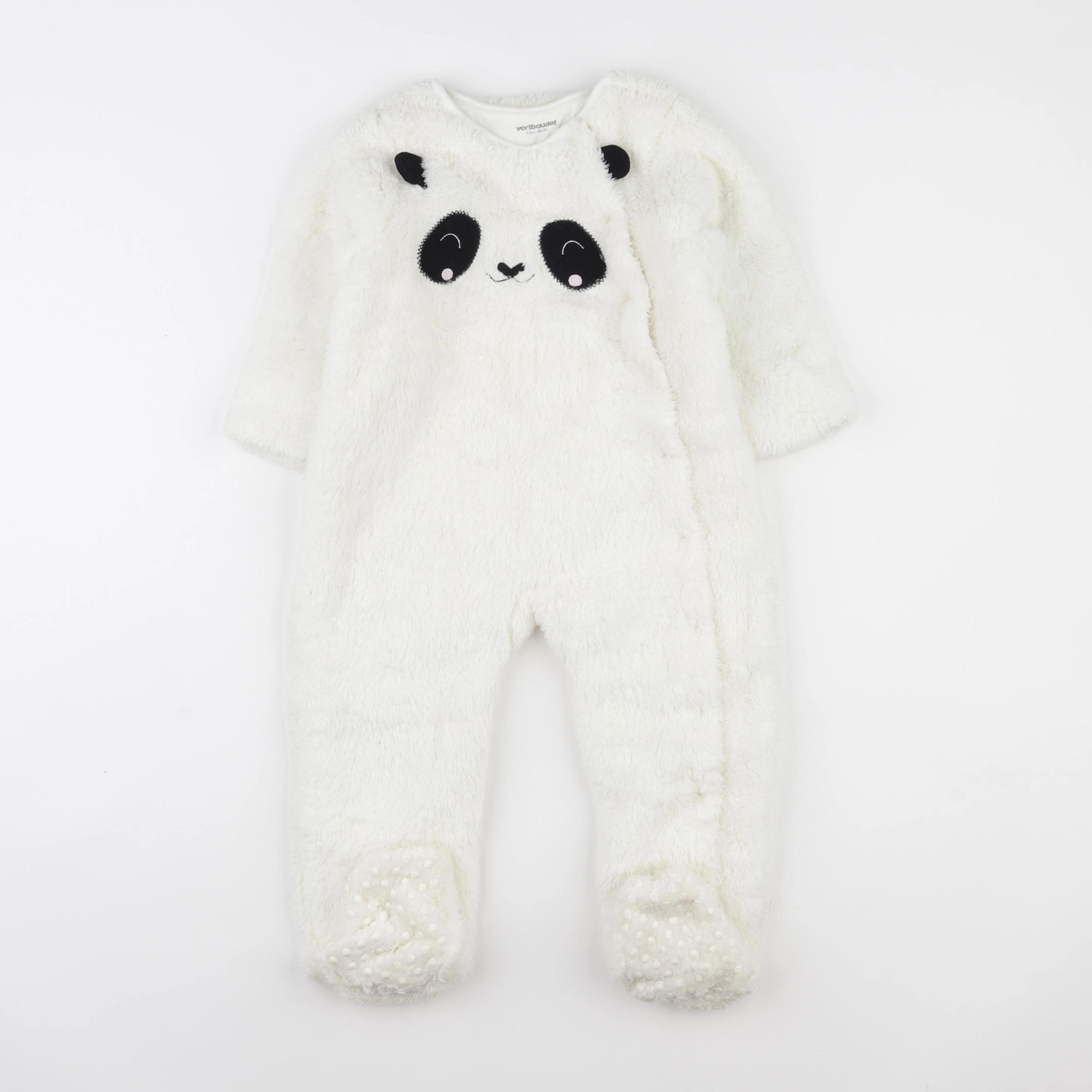 Vertbaudet - sur-pyjama blanc - 2 ans