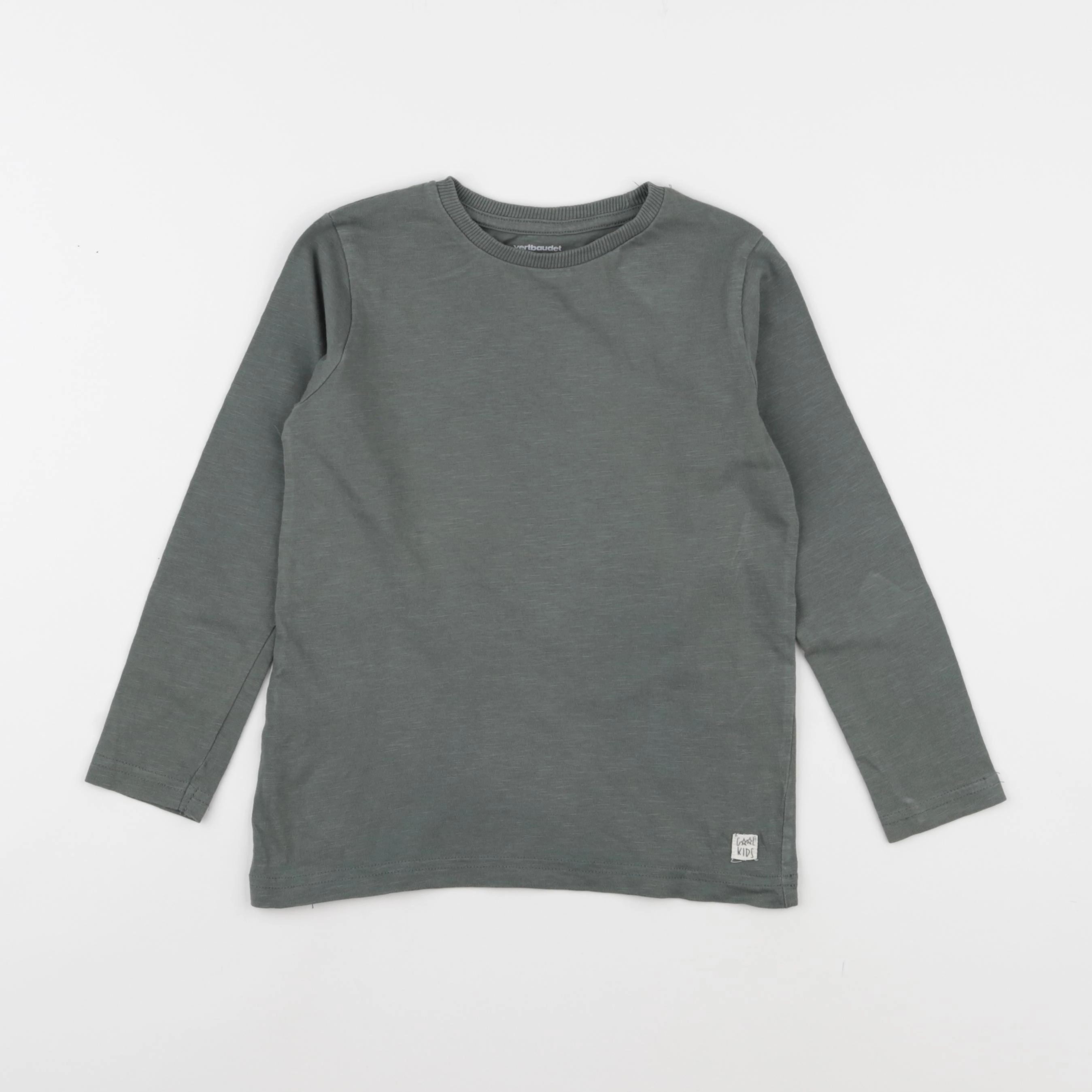Vertbaudet - tee-shirt bleu - 6 ans