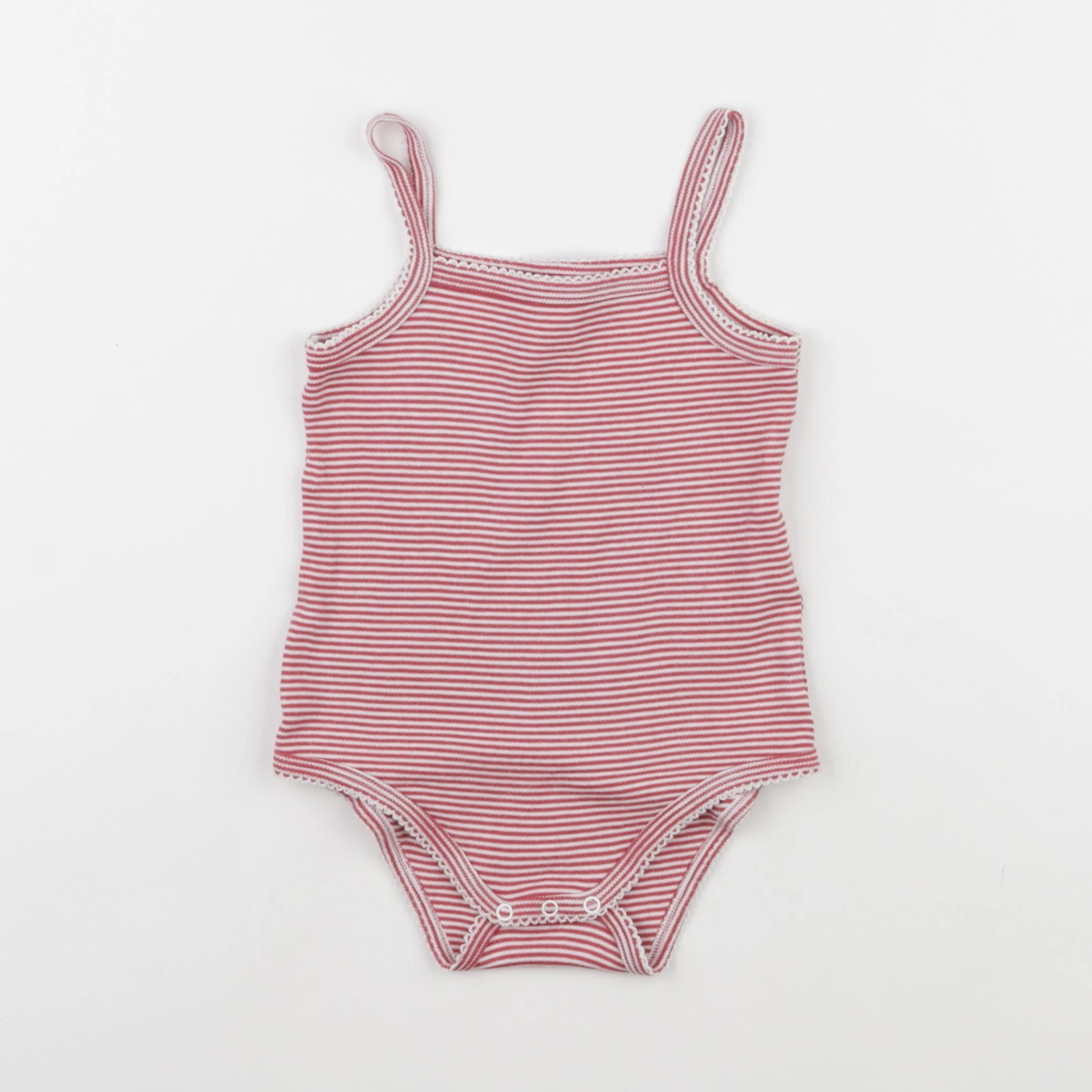 Vertbaudet - body rose - 24 mois