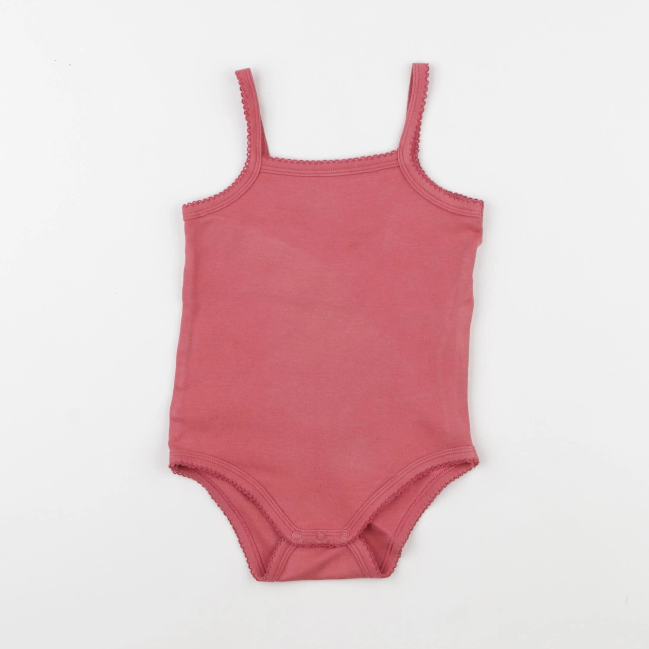 Vertbaudet - body rose - 24 mois