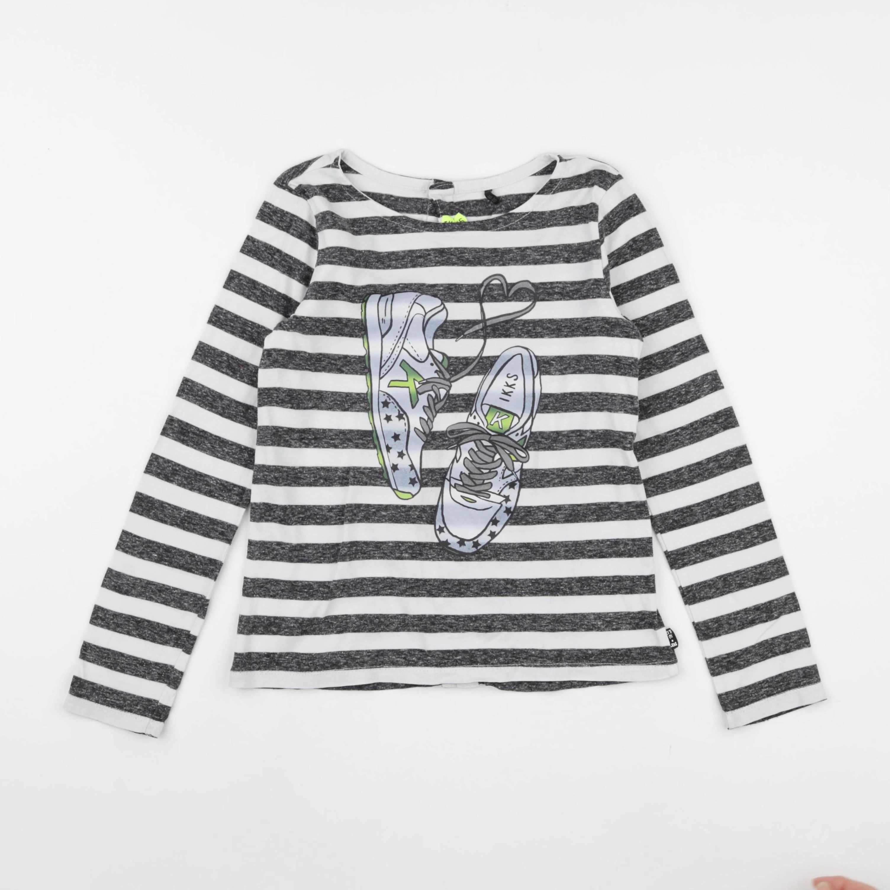 IKKS - tee-shirt gris - 8 ans