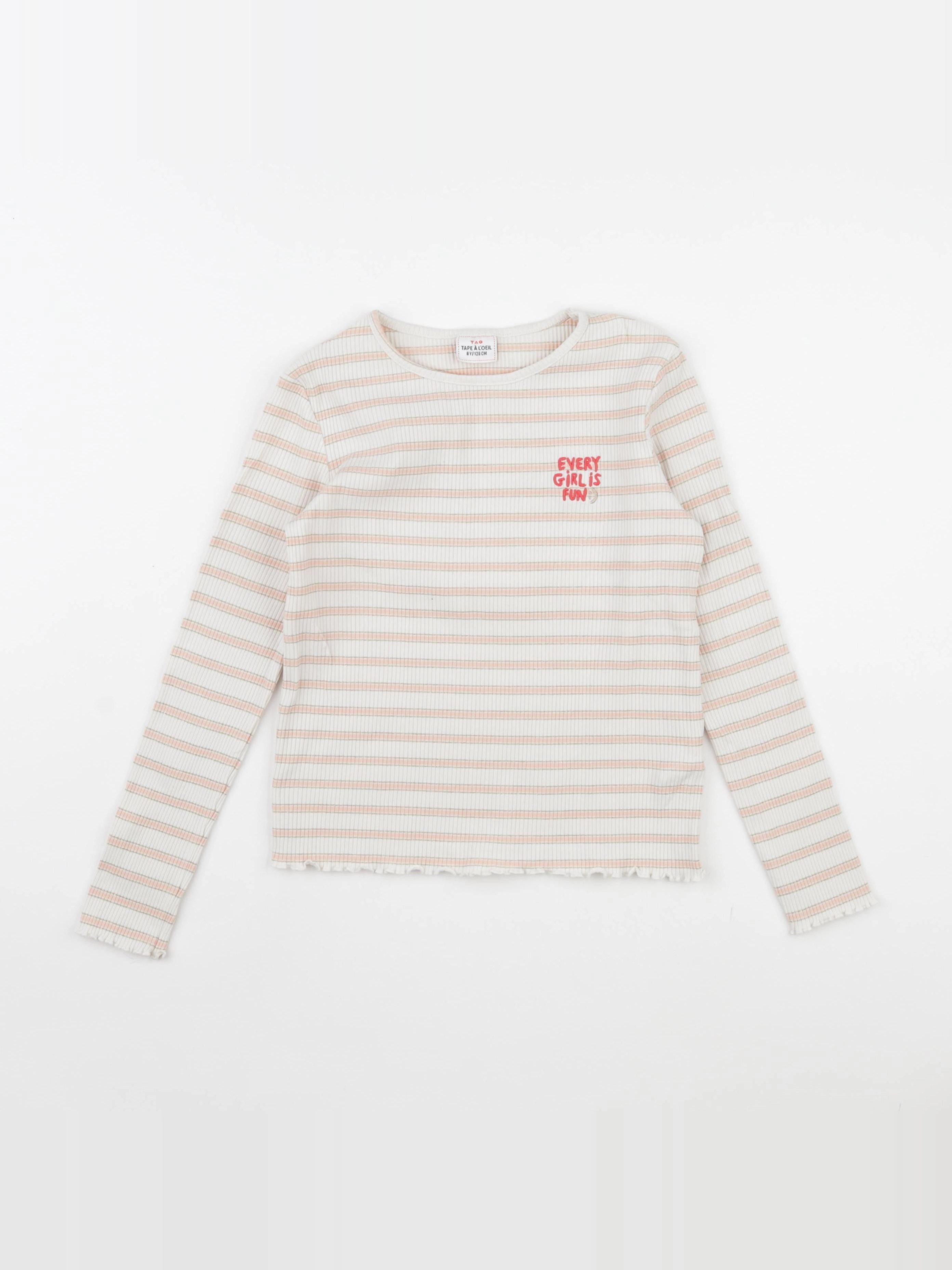 Tape à l'oeil - tee-shirt beige - 8 ans