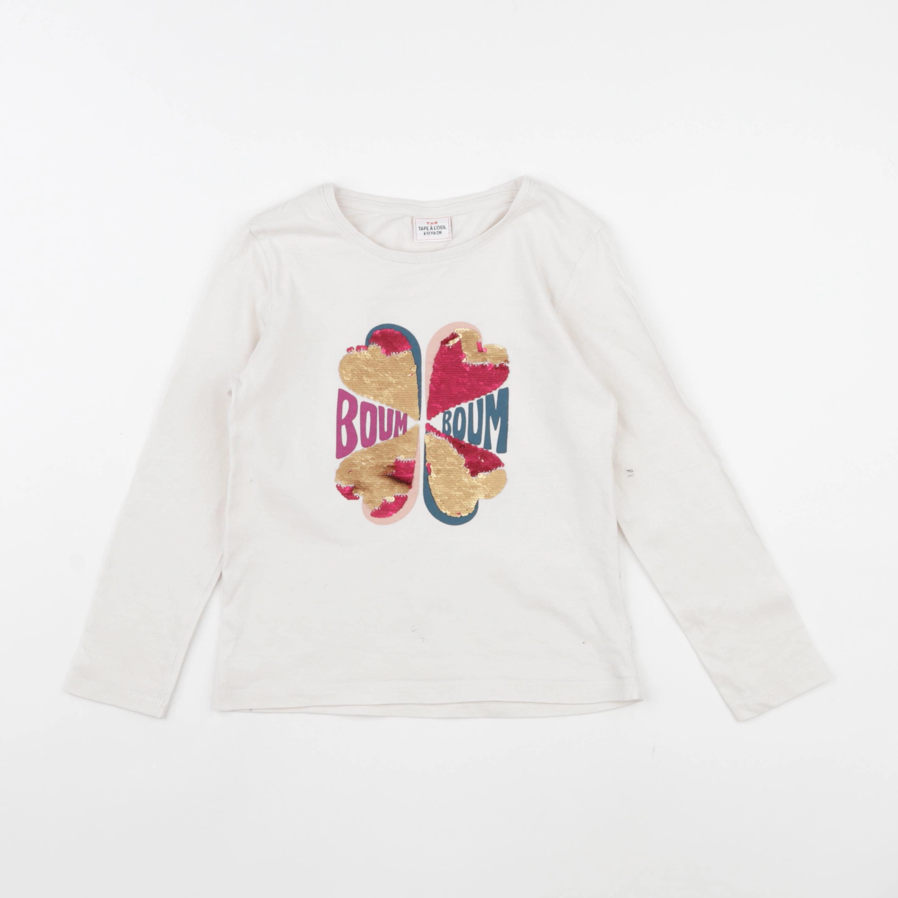 Tape à l'oeil - tee-shirt beige - 8 ans
