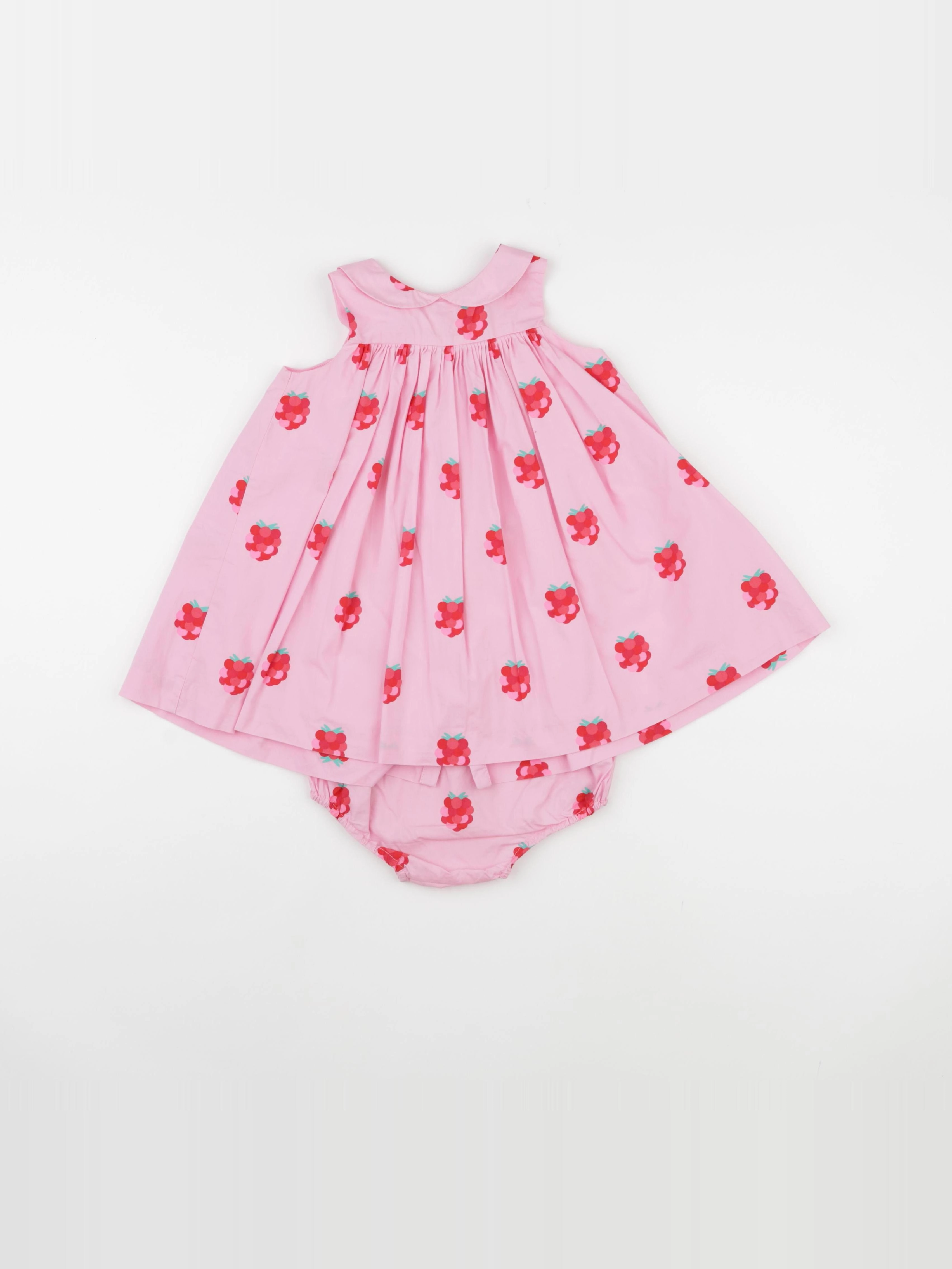 Jacadi - robe rose - 24 mois