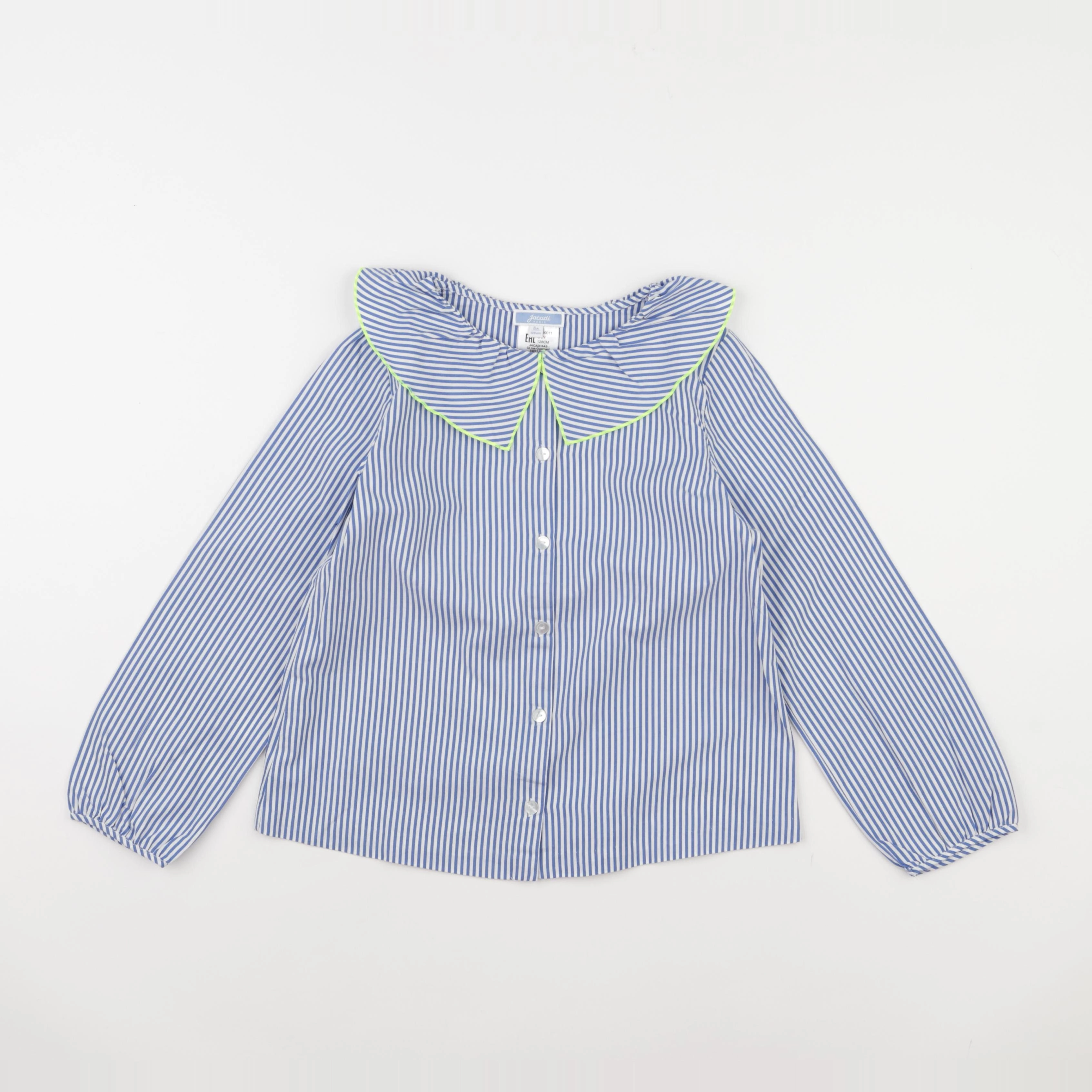 Jacadi - blouse bleu - 8 ans