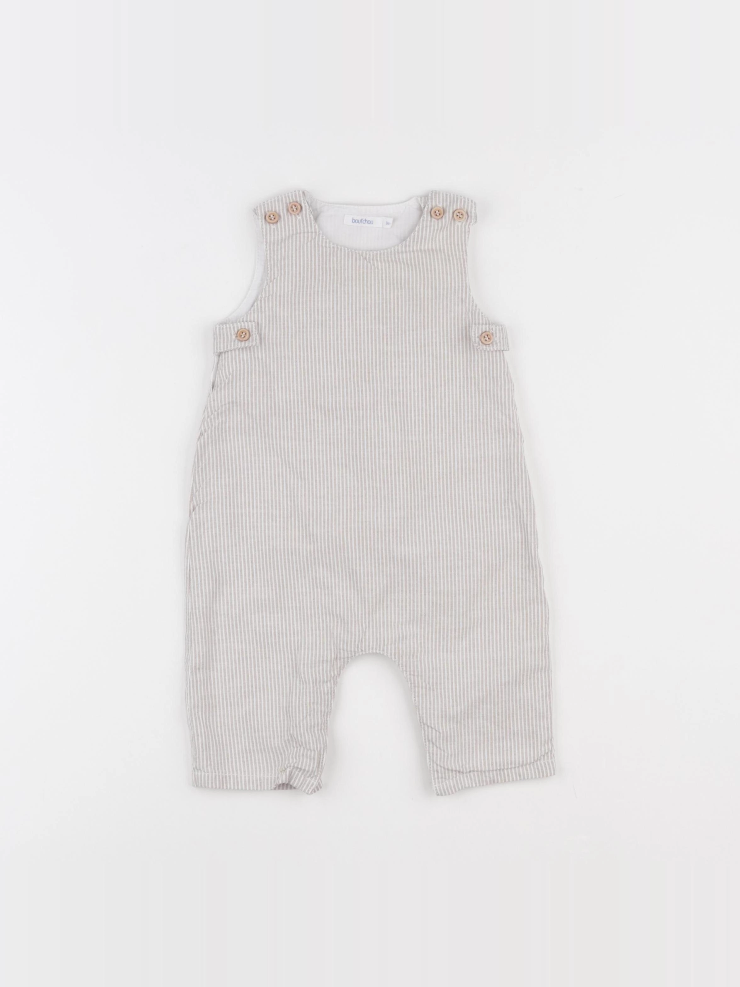 Boutchou - combinaison beige - 3 mois