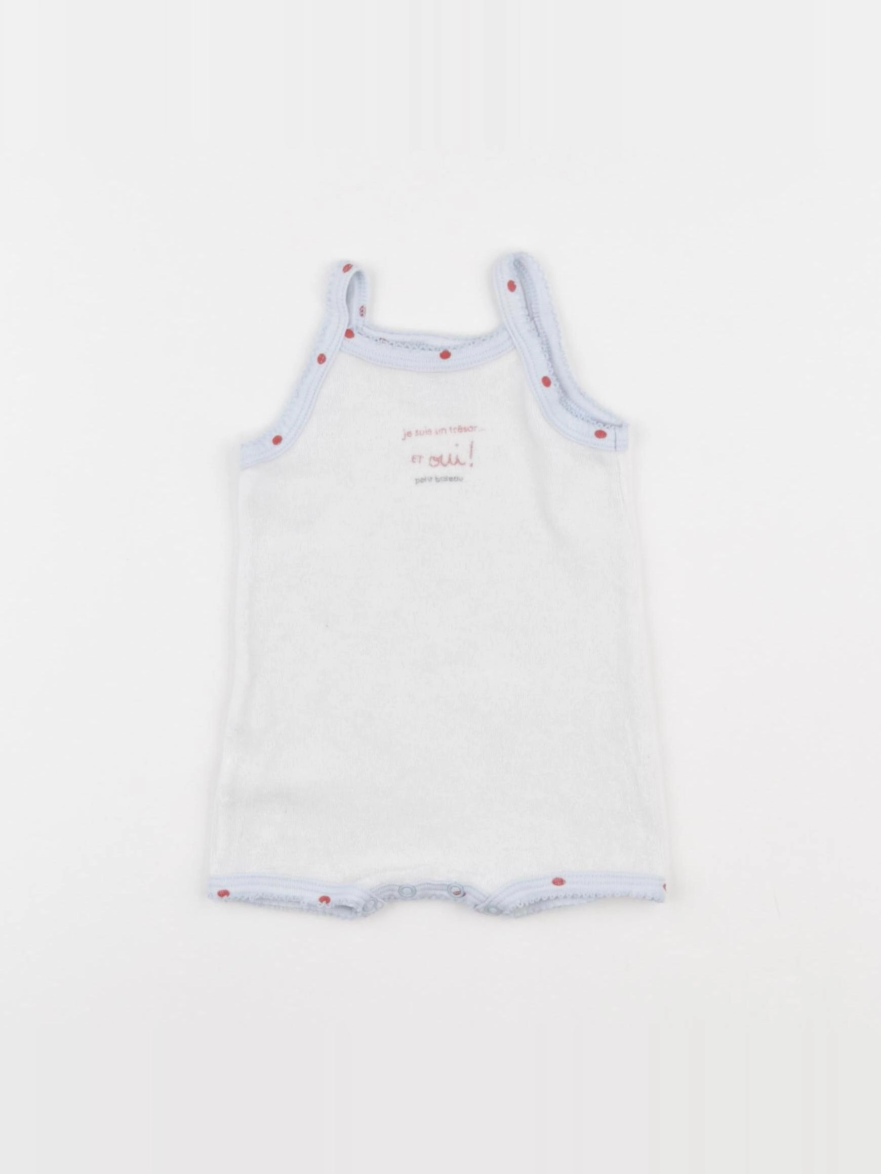 Petit Bateau - combinaison blanc - 3 mois