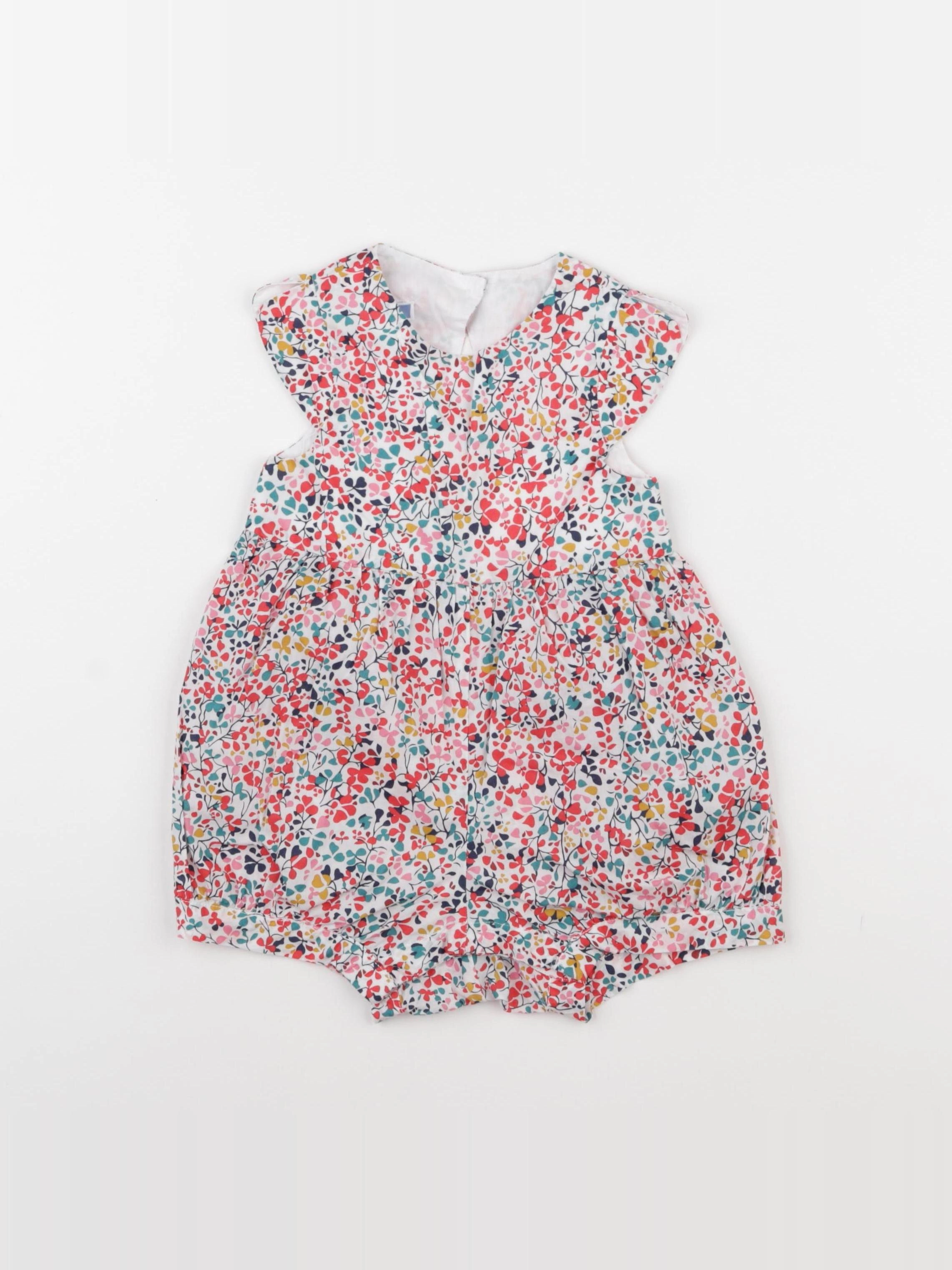 Jacadi - combinaison liberty multicolore - 24 mois