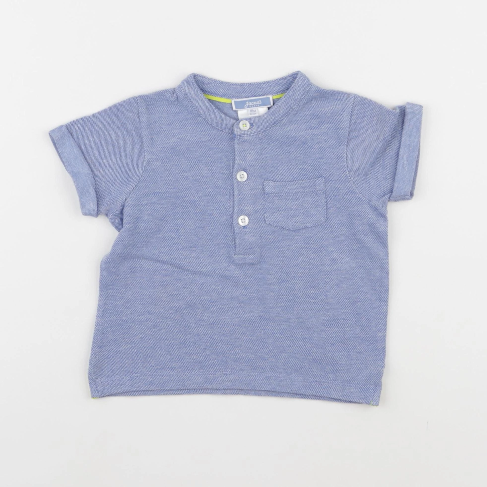 Jacadi - polo bleu - 18 mois