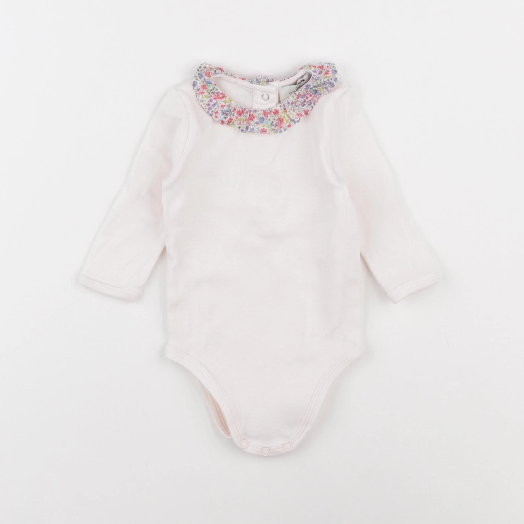 Cyrillus - body liberty blanc - 3 mois