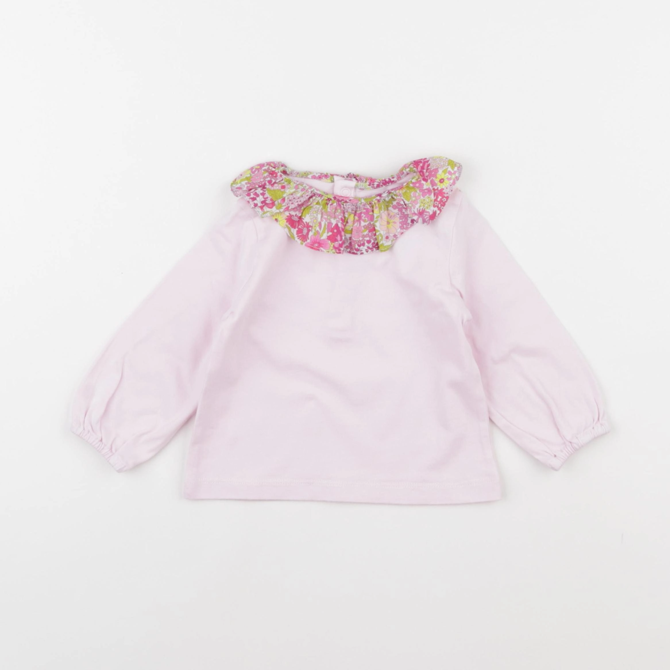Jacadi - tee-shirt rose - 12 mois