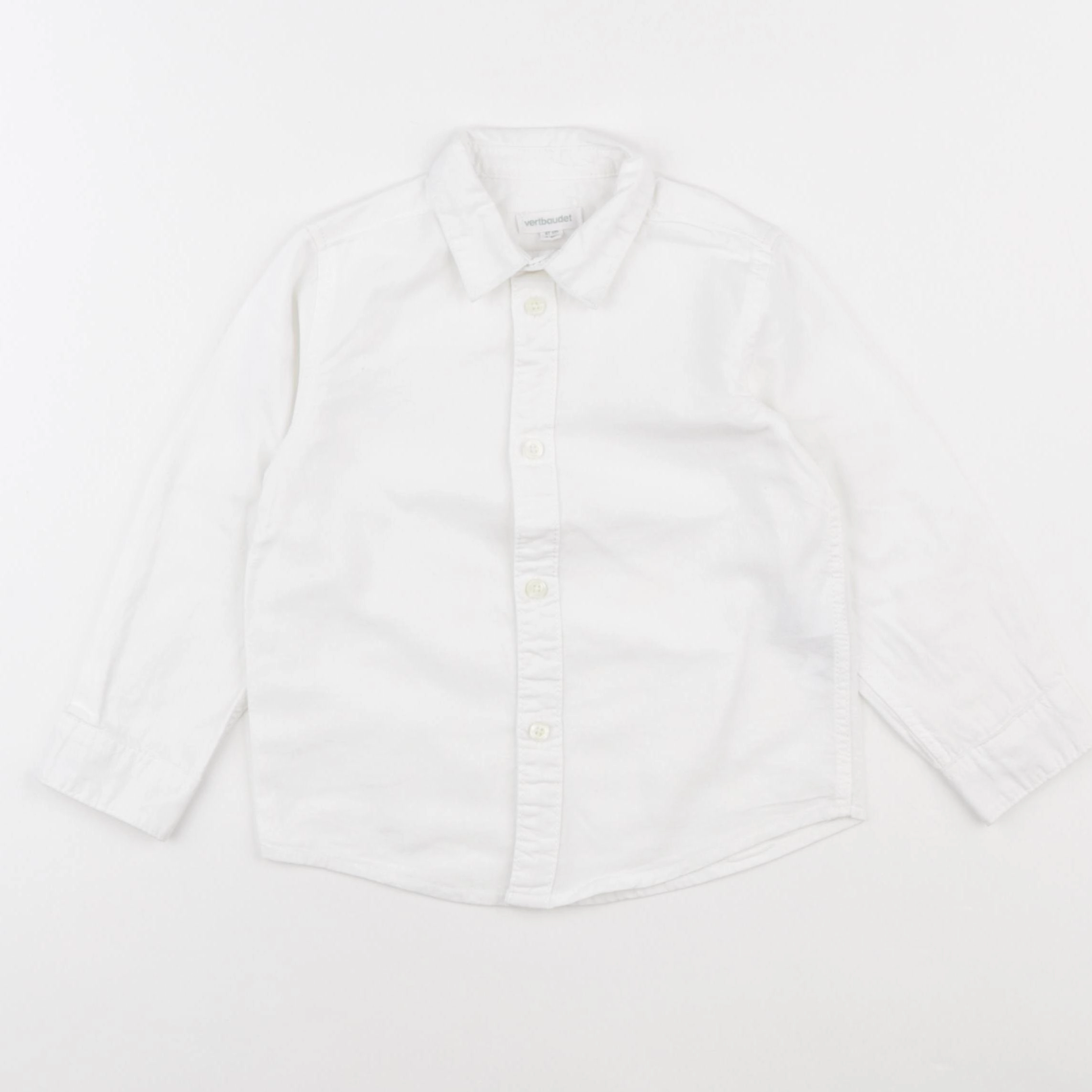Vertbaudet - chemise blanc - 3 ans