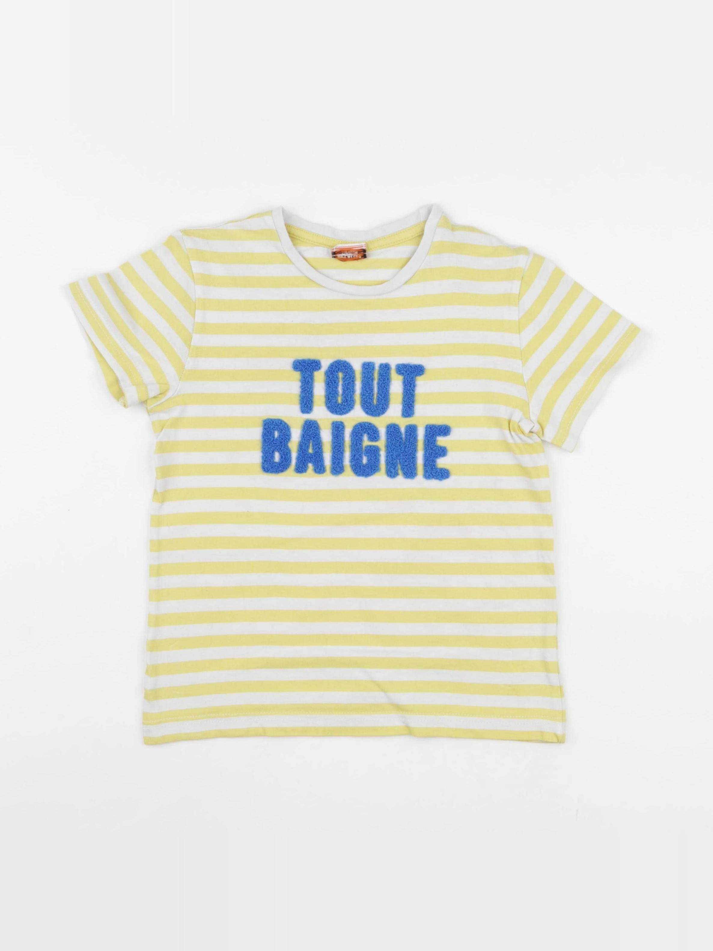 Tape à l'oeil - tee-shirt jaune - 5 ans