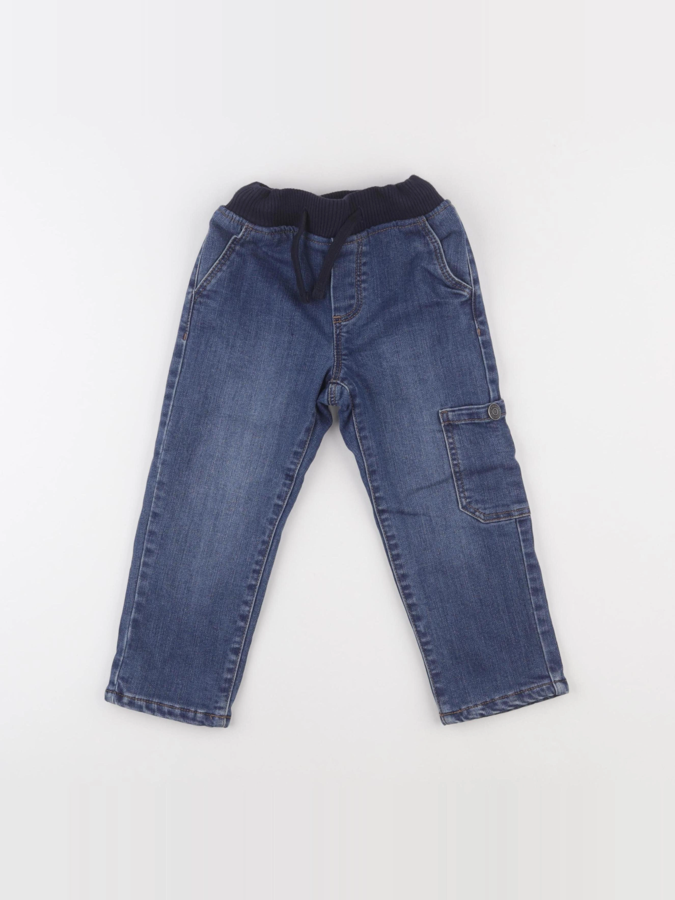 Vertbaudet - jean bleu - 3 ans
