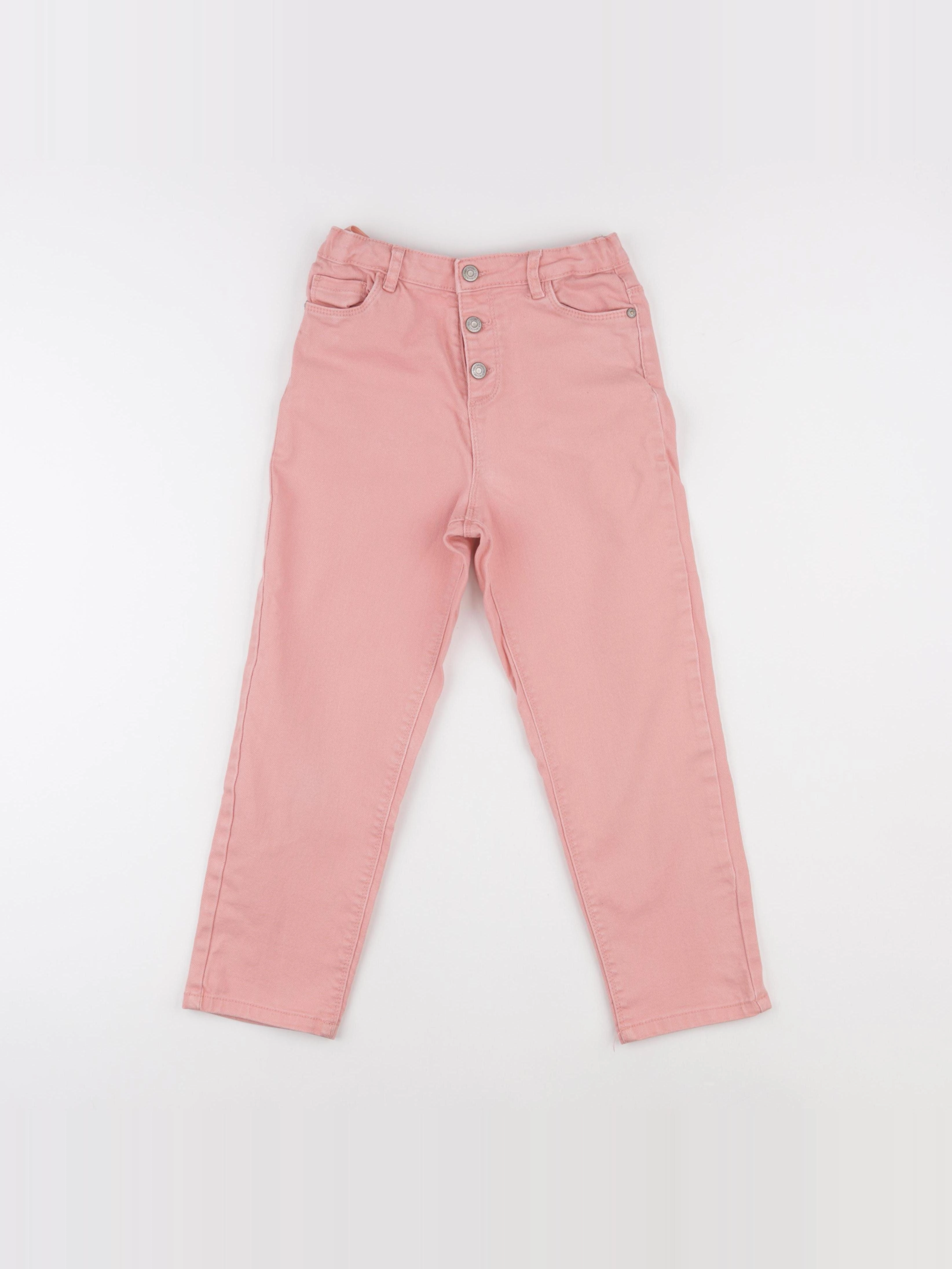 Vertbaudet - jean rose - 8 ans