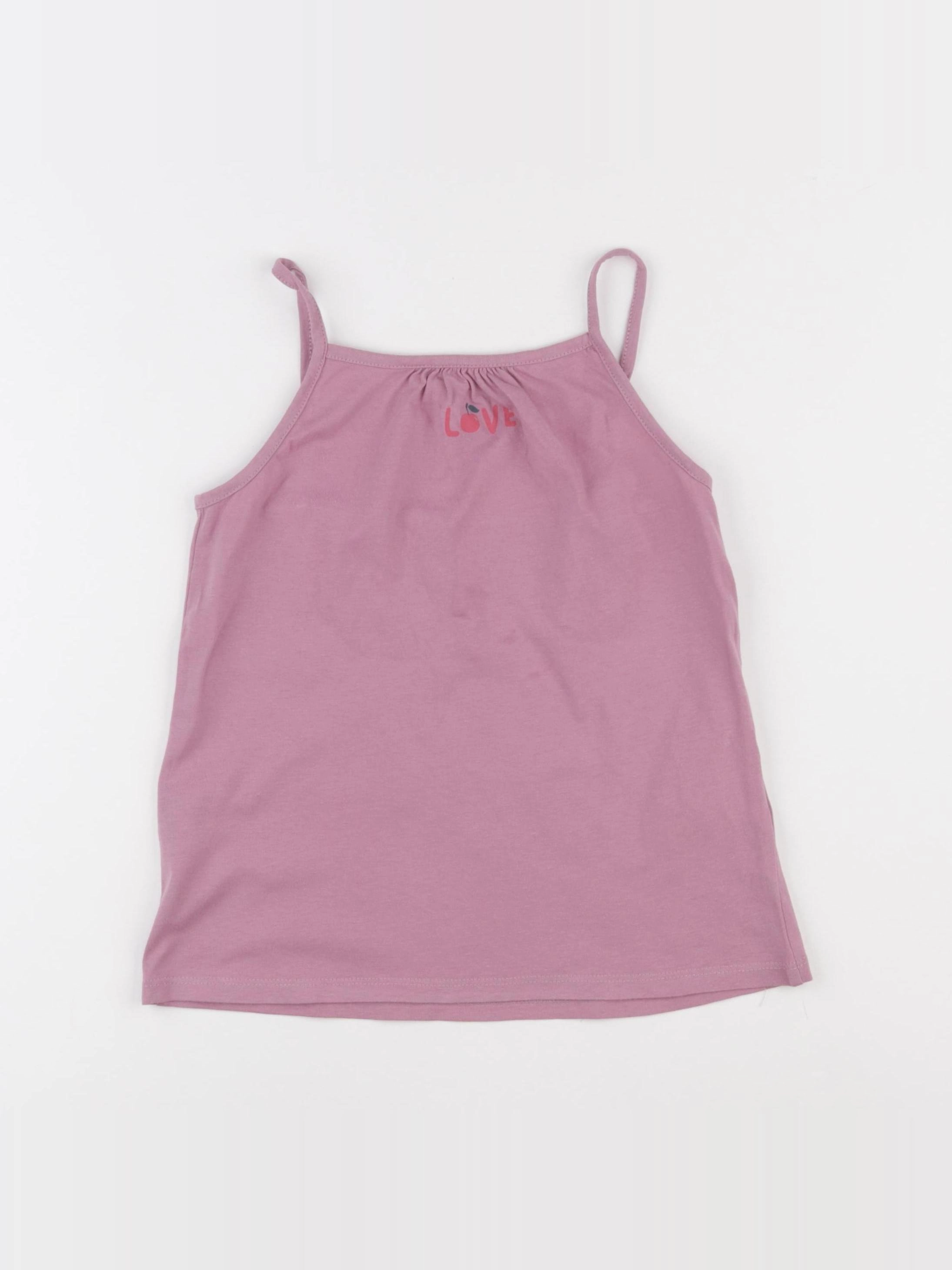 Vertbaudet - débardeur violet - 8 ans