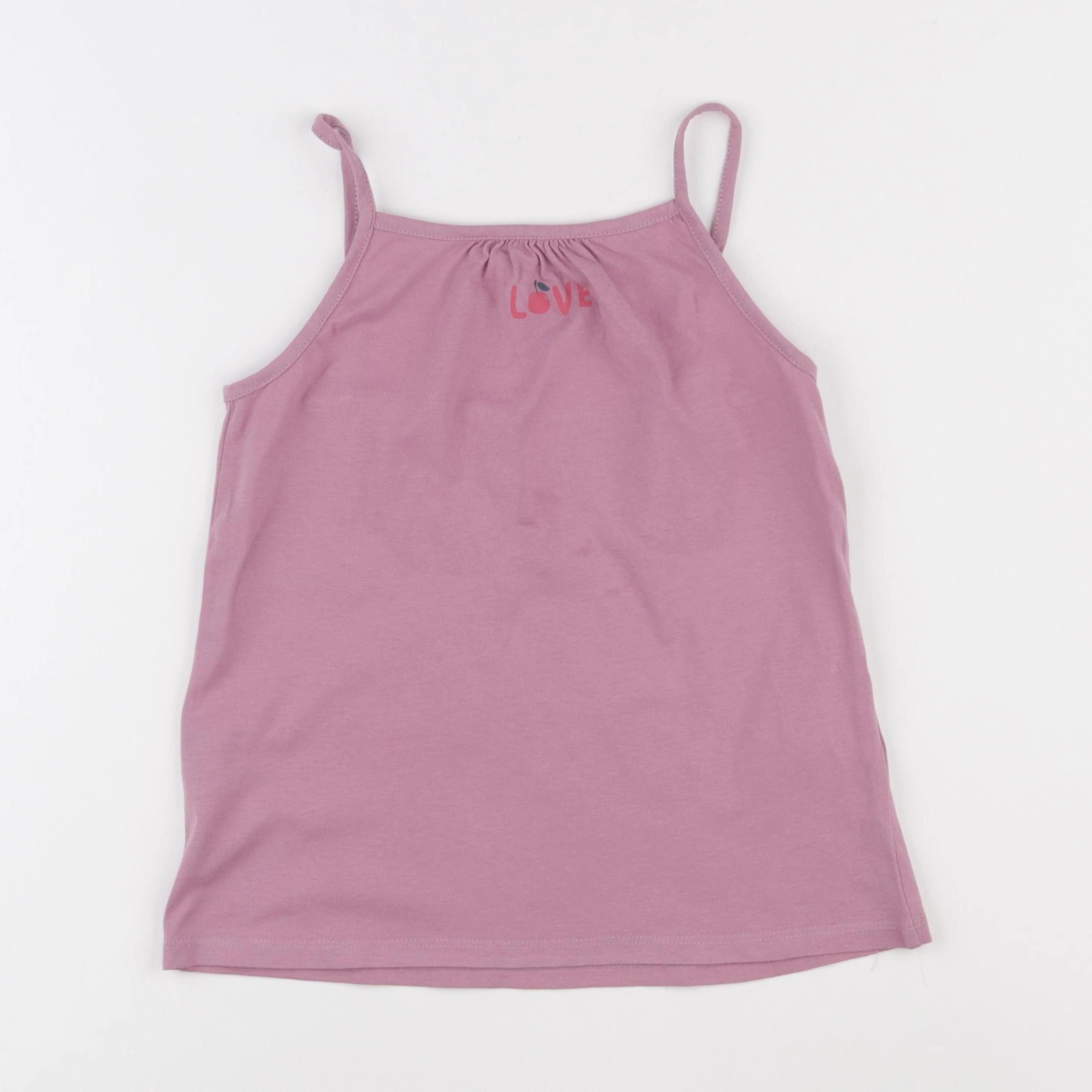 Vertbaudet - débardeur violet - 8 ans