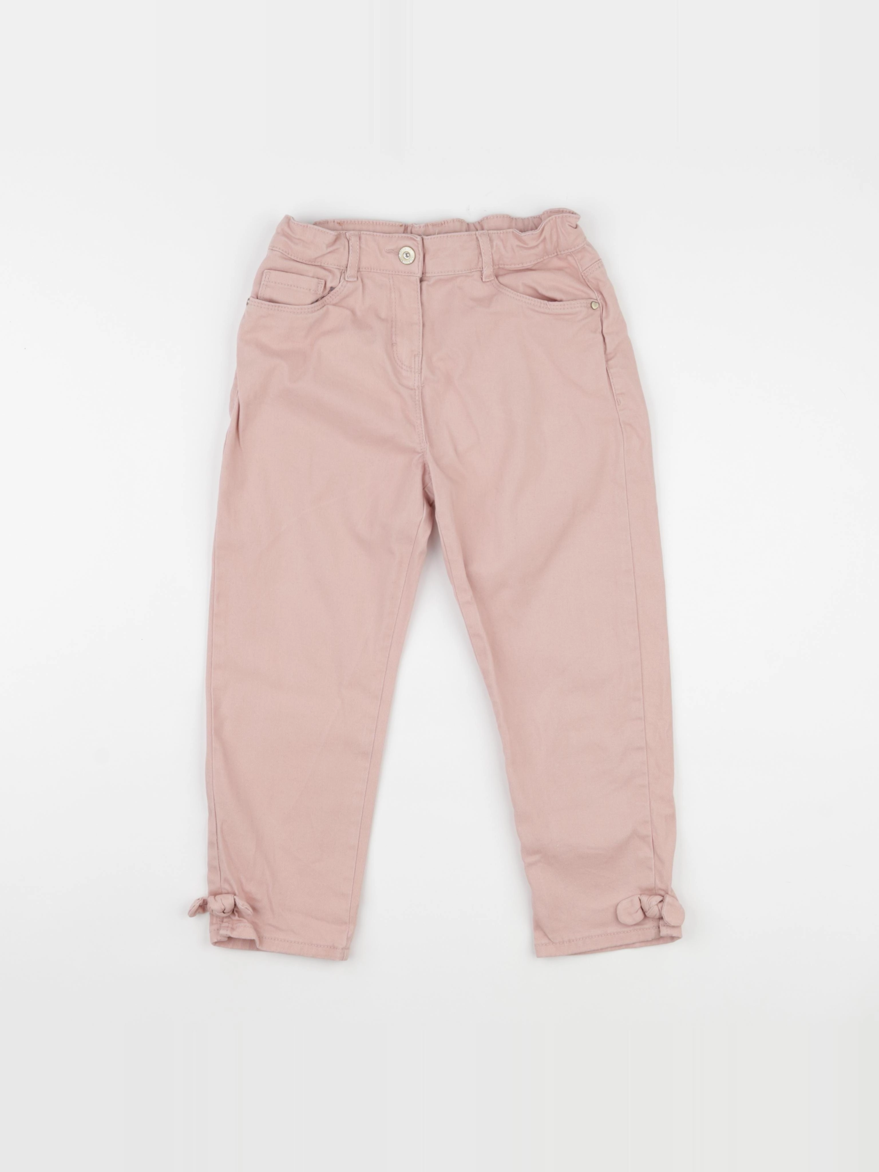 Vertbaudet - pantacourt rose - 10 ans