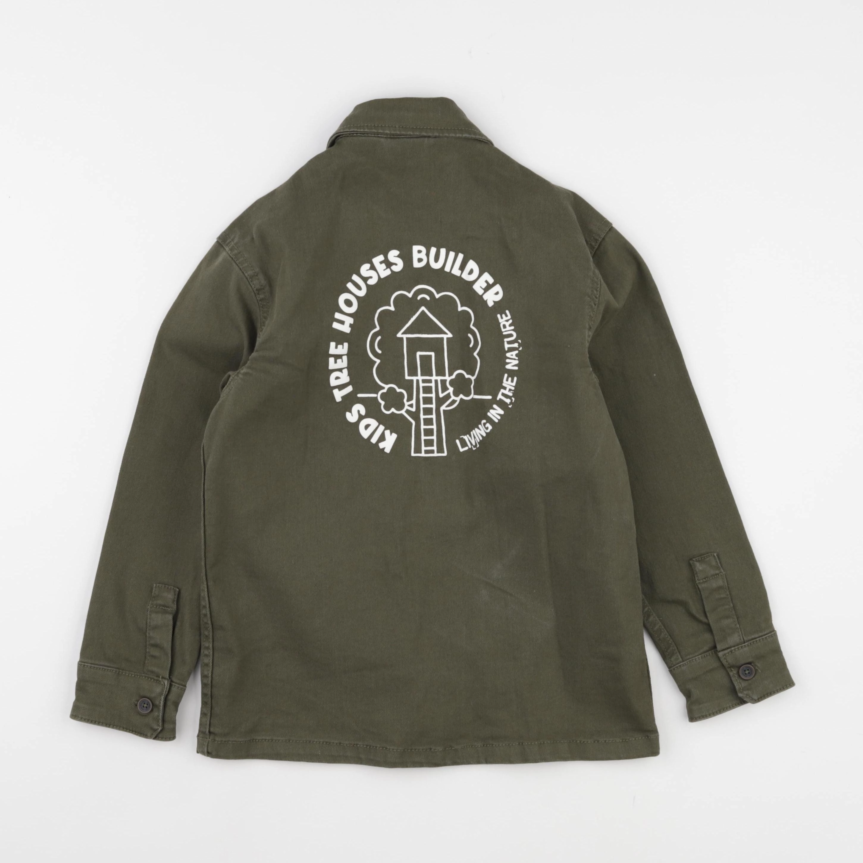Vertbaudet - veste vert - 12 ans