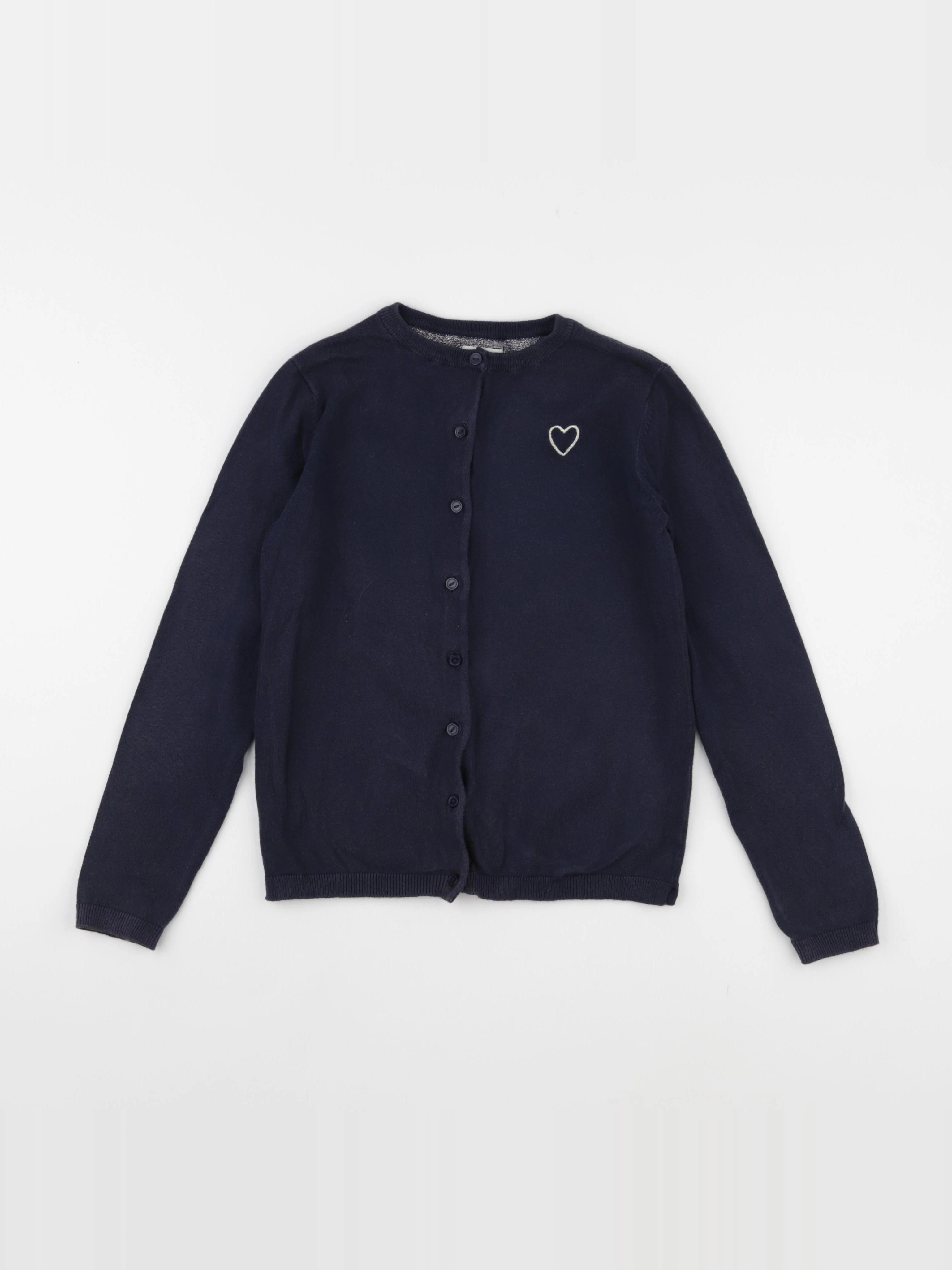 Vertbaudet - gilet bleu - 10 ans