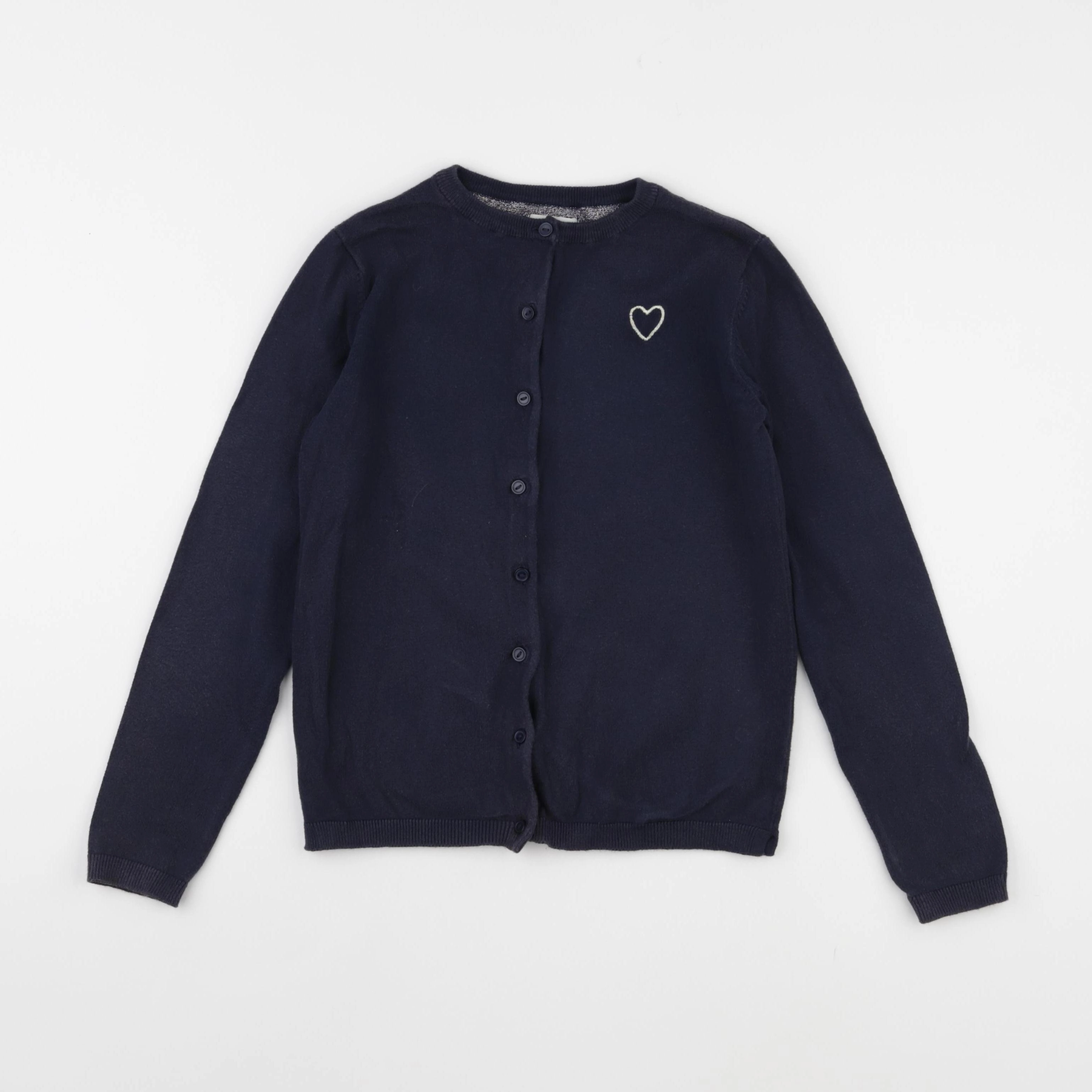 Vertbaudet - gilet bleu - 10 ans