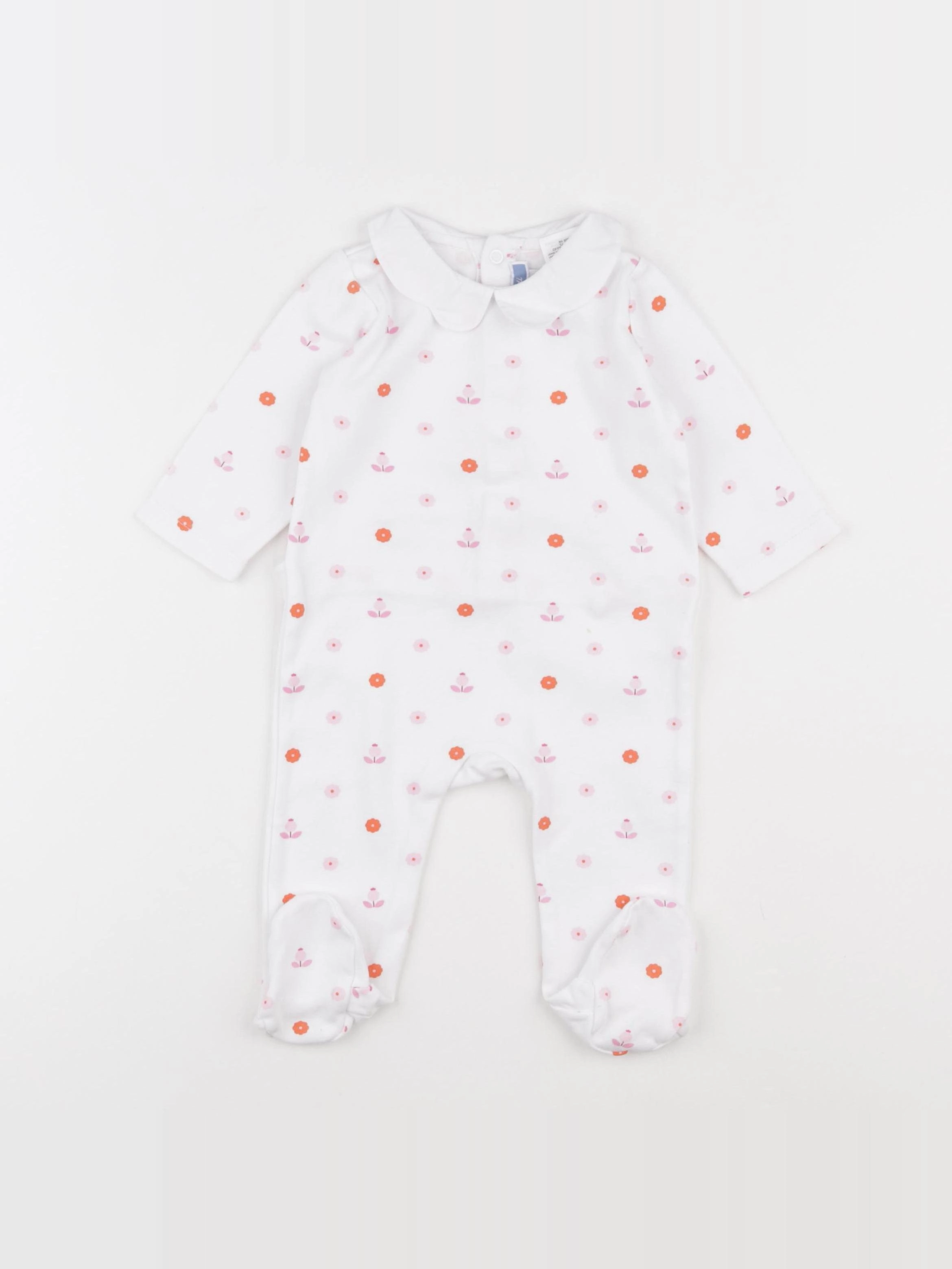 Jacadi - pyjama coton rose - 6 mois