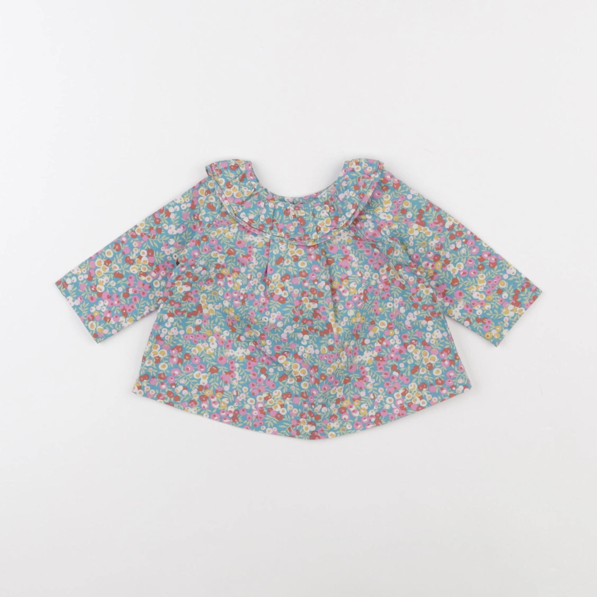 Jacadi - blouse liberty multicolore - 3 mois