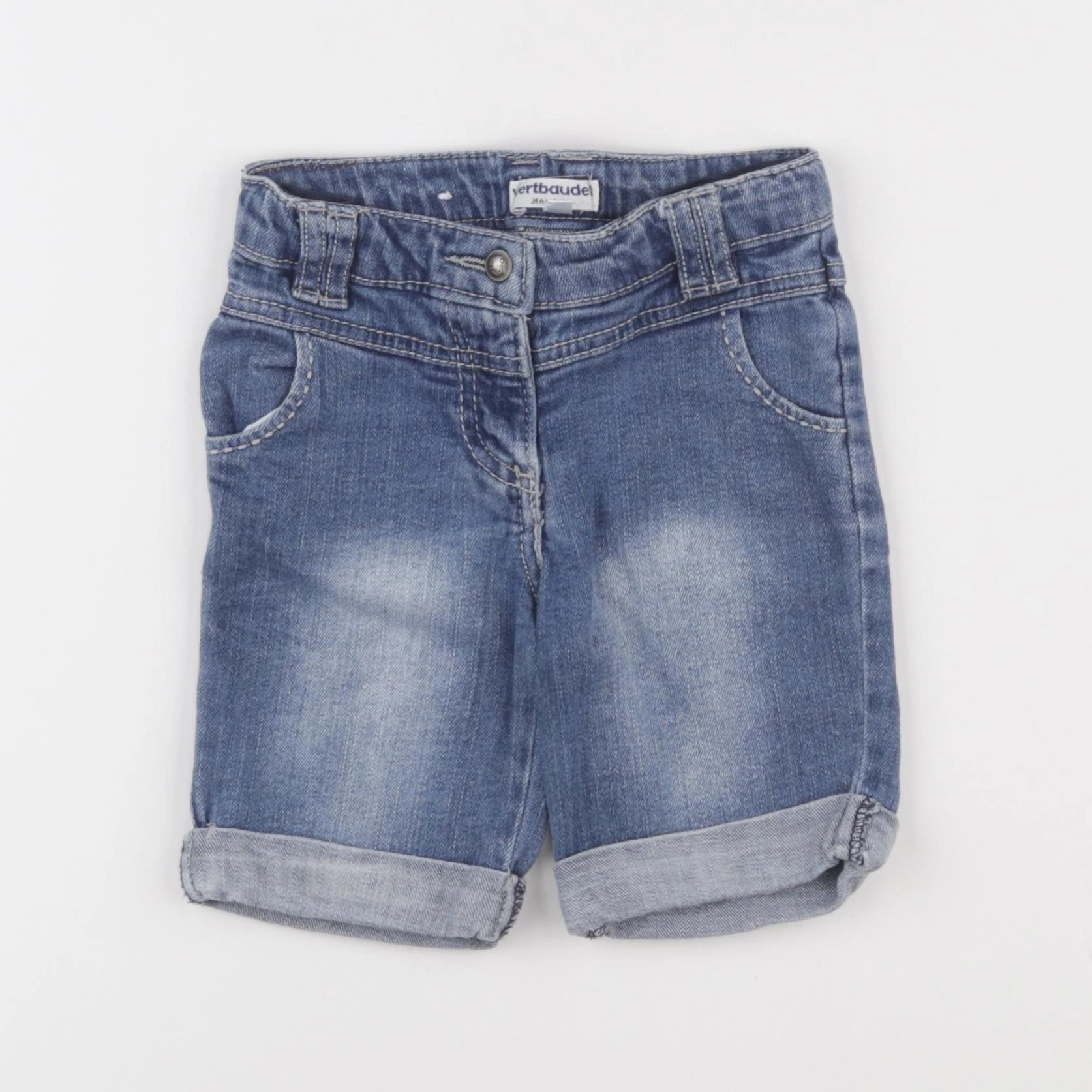Vertbaudet - short bleu - 3 ans