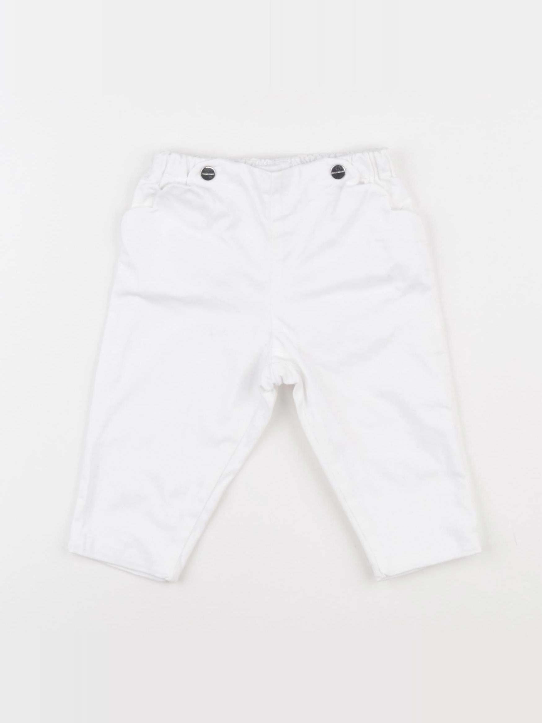 Jacadi - pantalon blanc - 6 mois