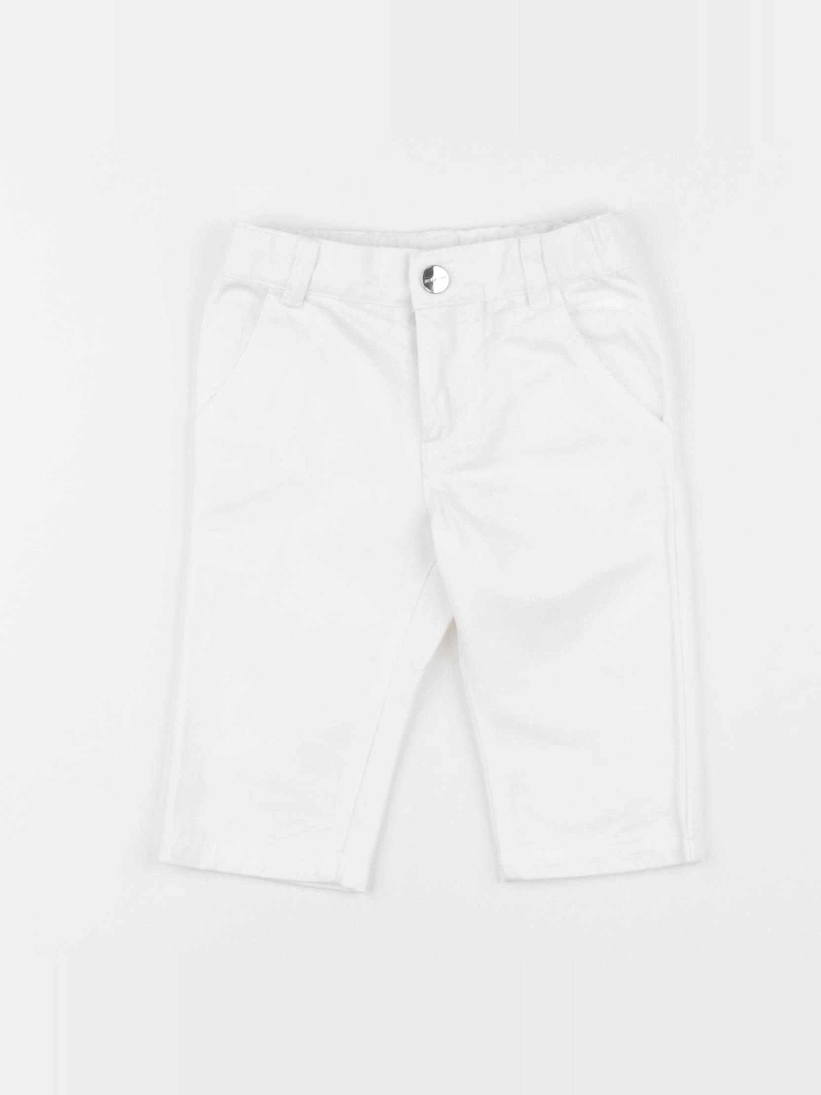 Jacadi - pantalon blanc - 6 mois