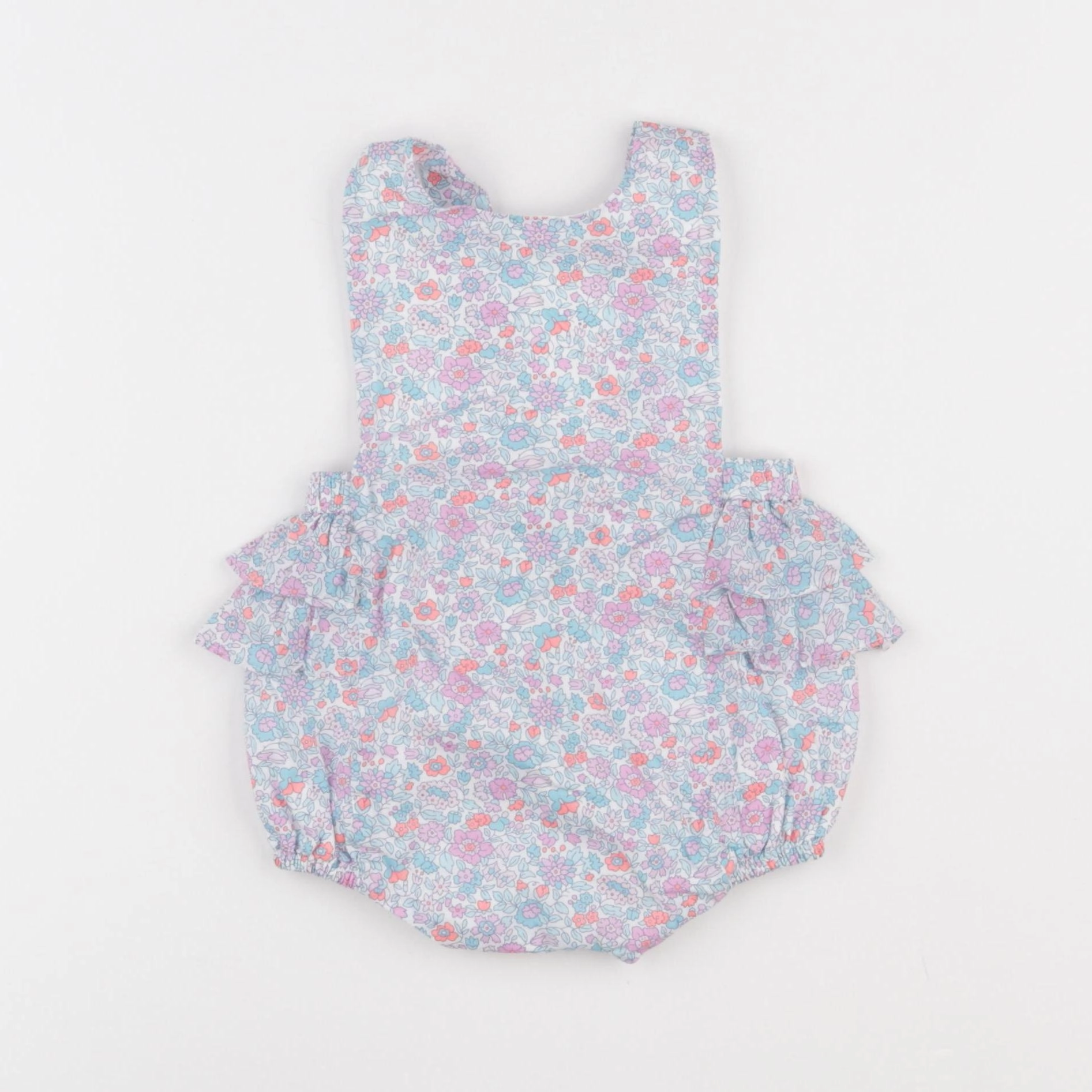 Jacadi - combinaison liberty multicolore - 12 mois