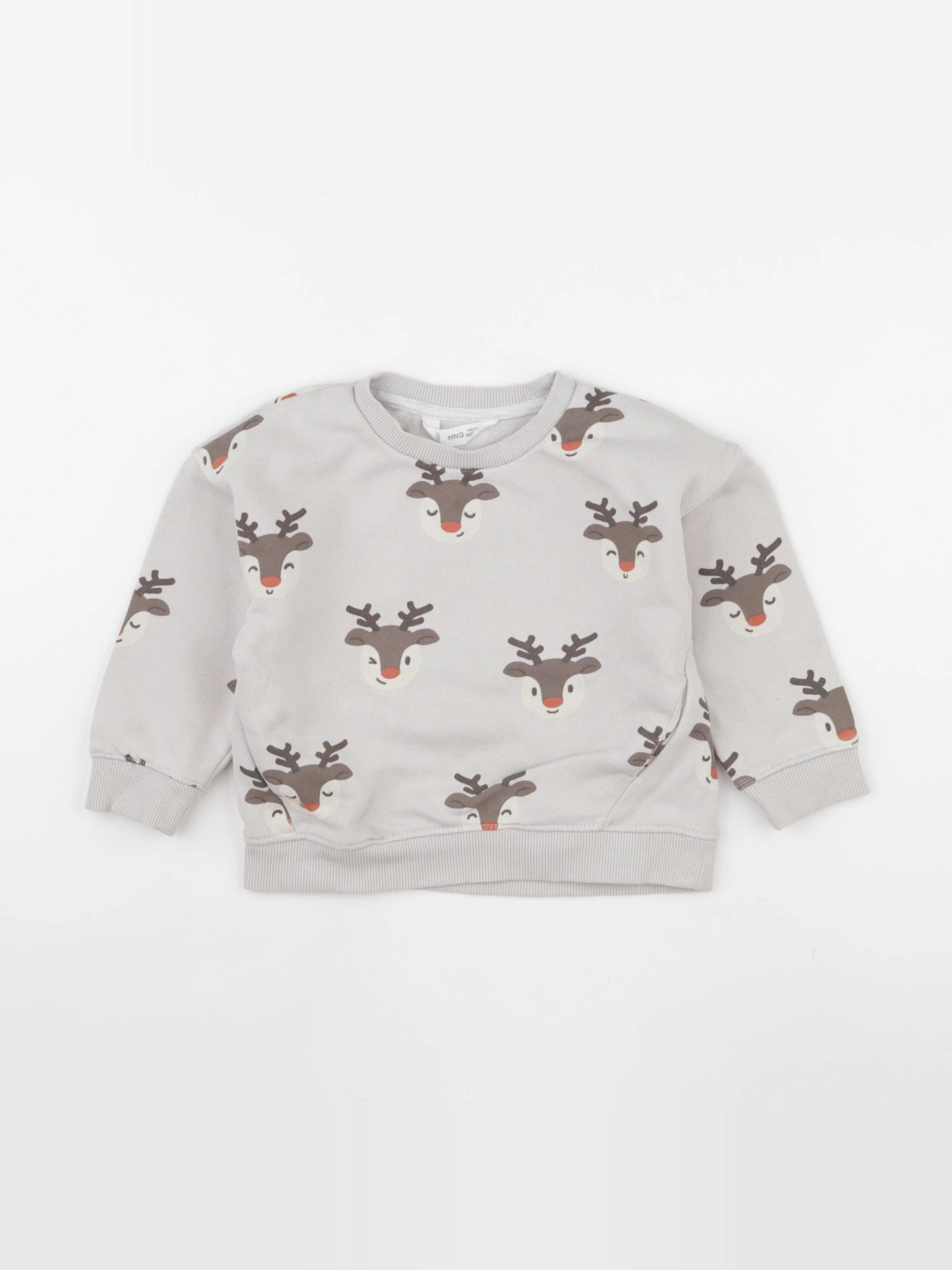 Mango - sweat beige - 2/3 ans