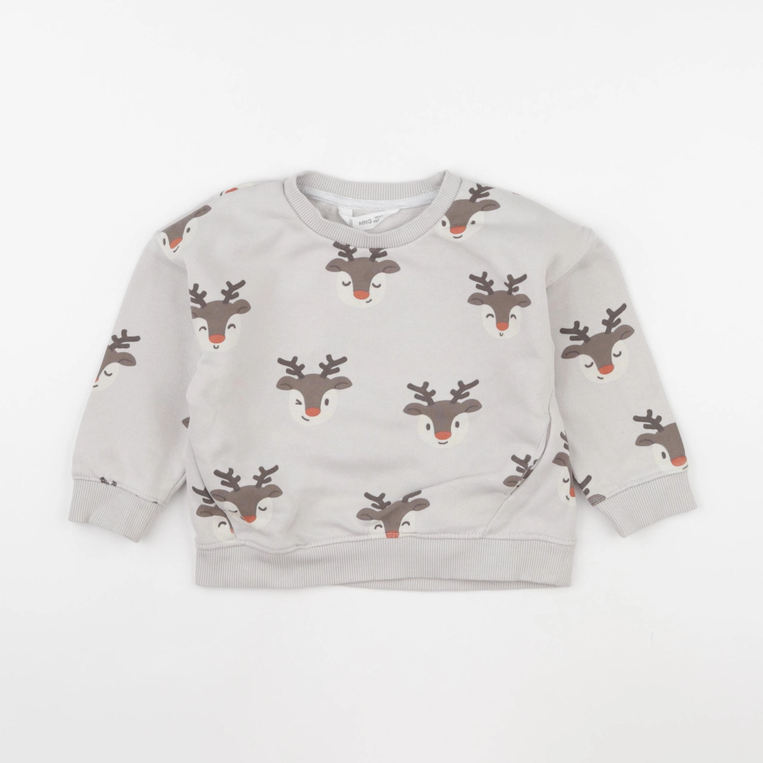 Mango - sweat beige - 2/3 ans
