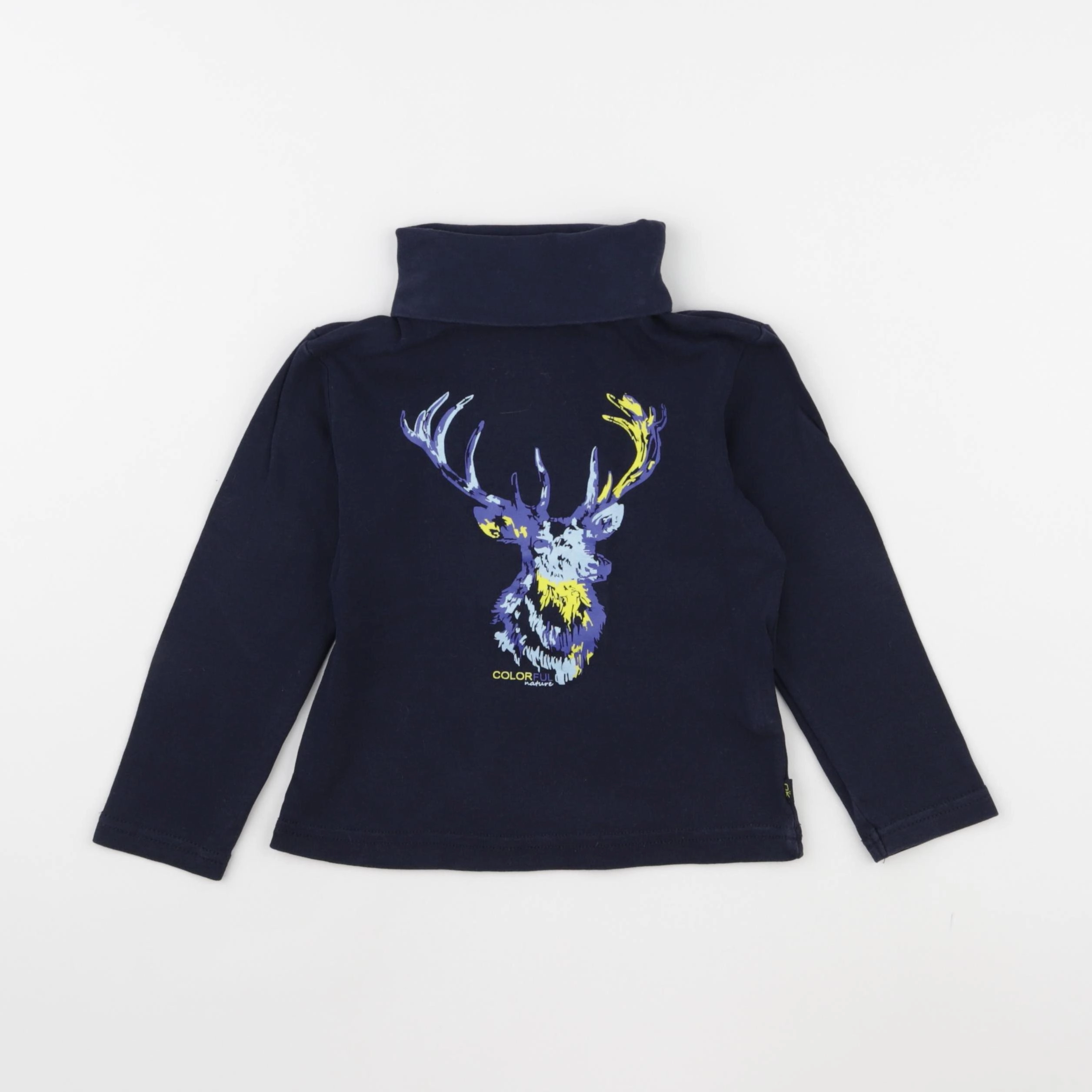 Okaidi - sous-pull bleu - 3 ans