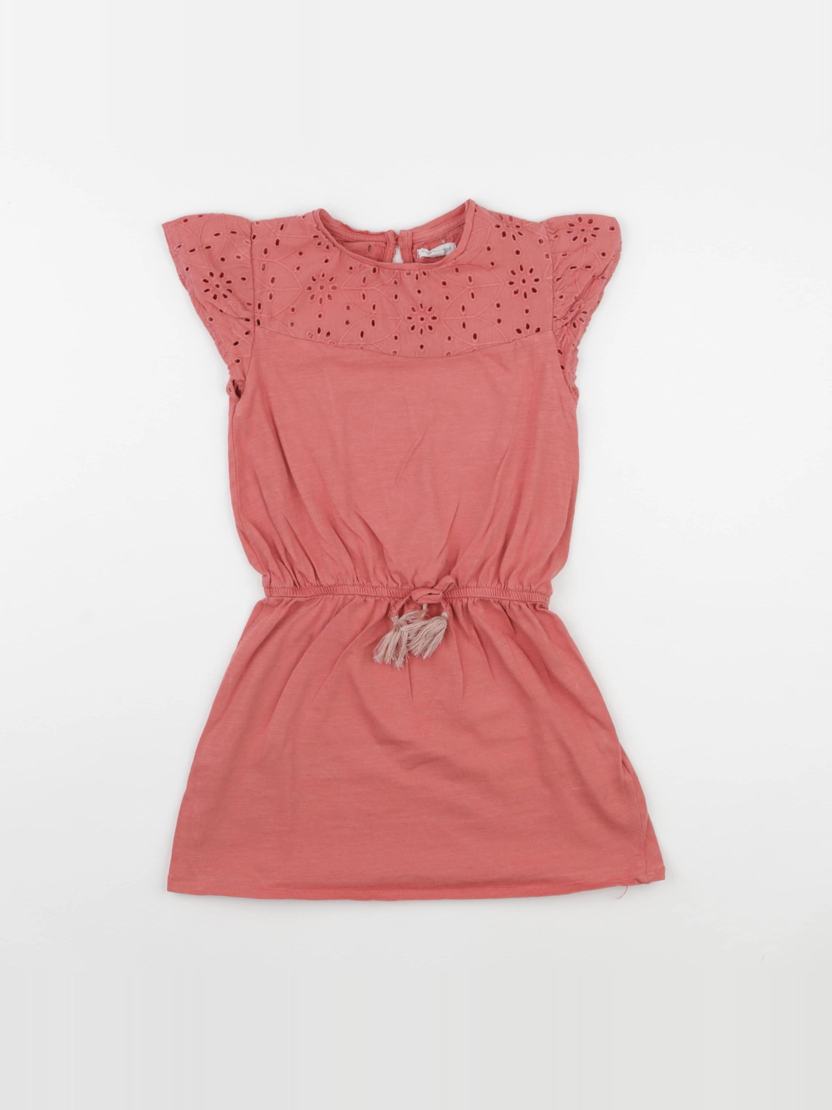 Vertbaudet - robe rose - 7 ans