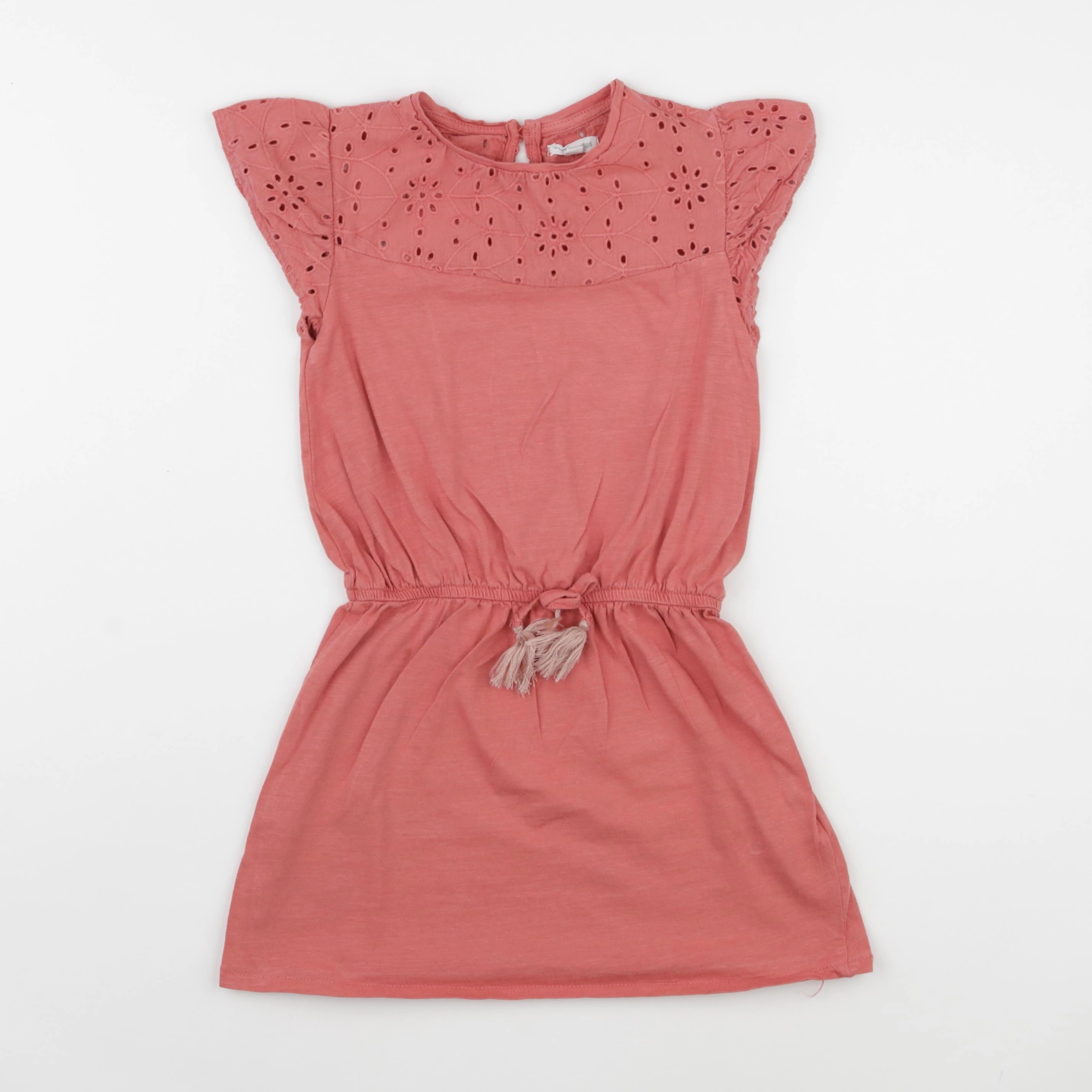 Vertbaudet - robe rose - 7 ans