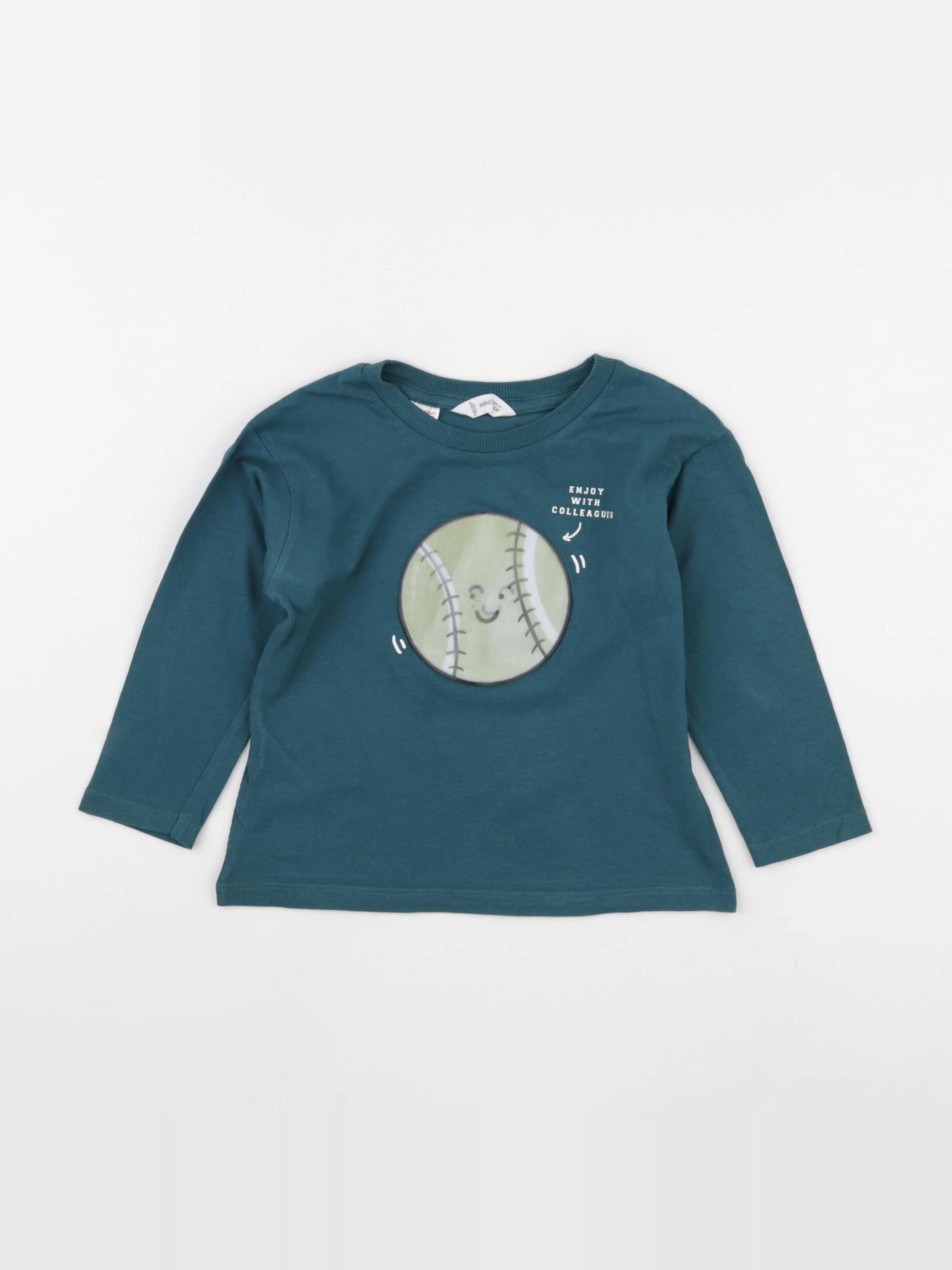 Maison Dormans - tee-shirt vert - 2/3 ans