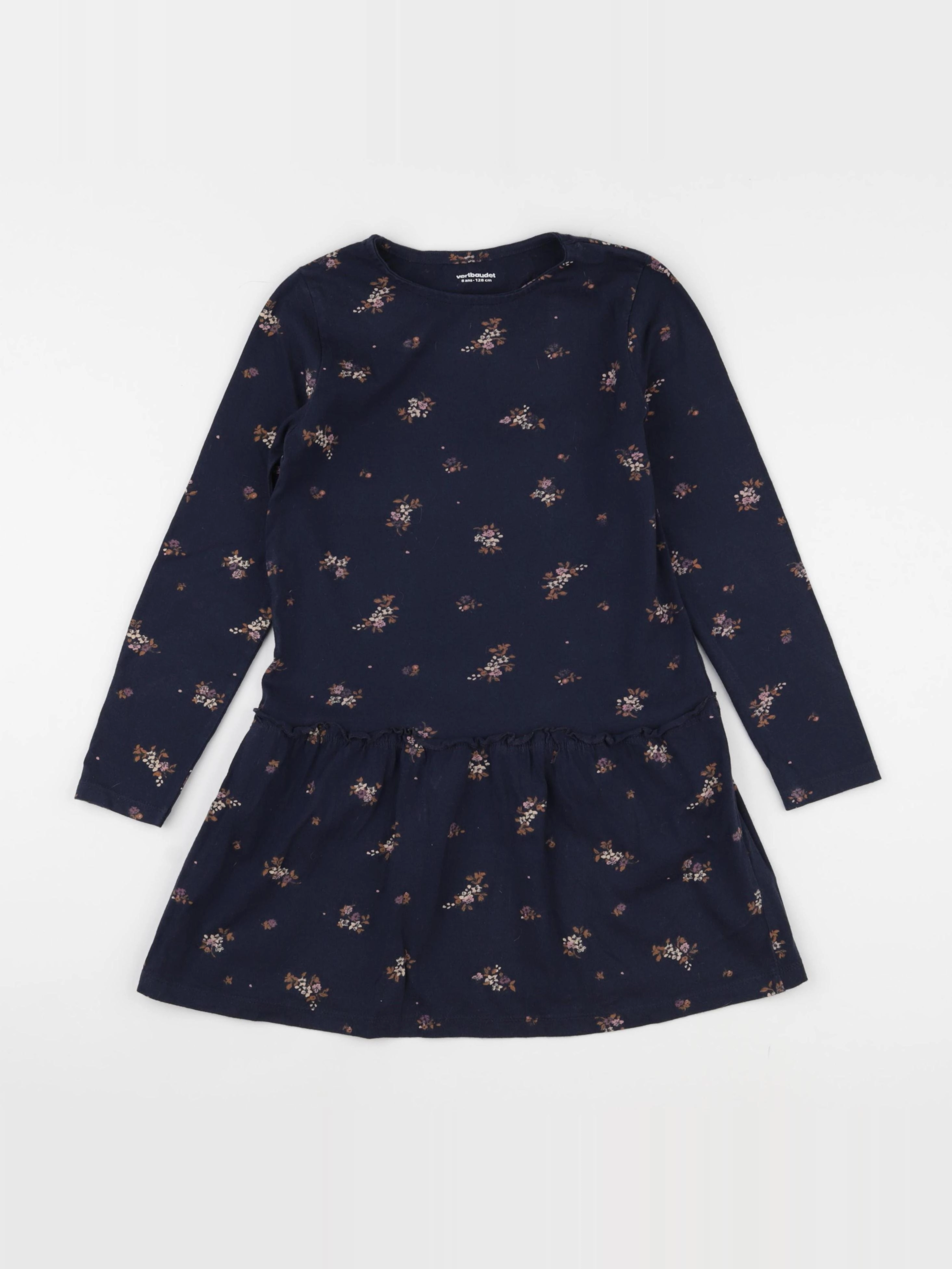Vertbaudet - robe bleu - 8 ans