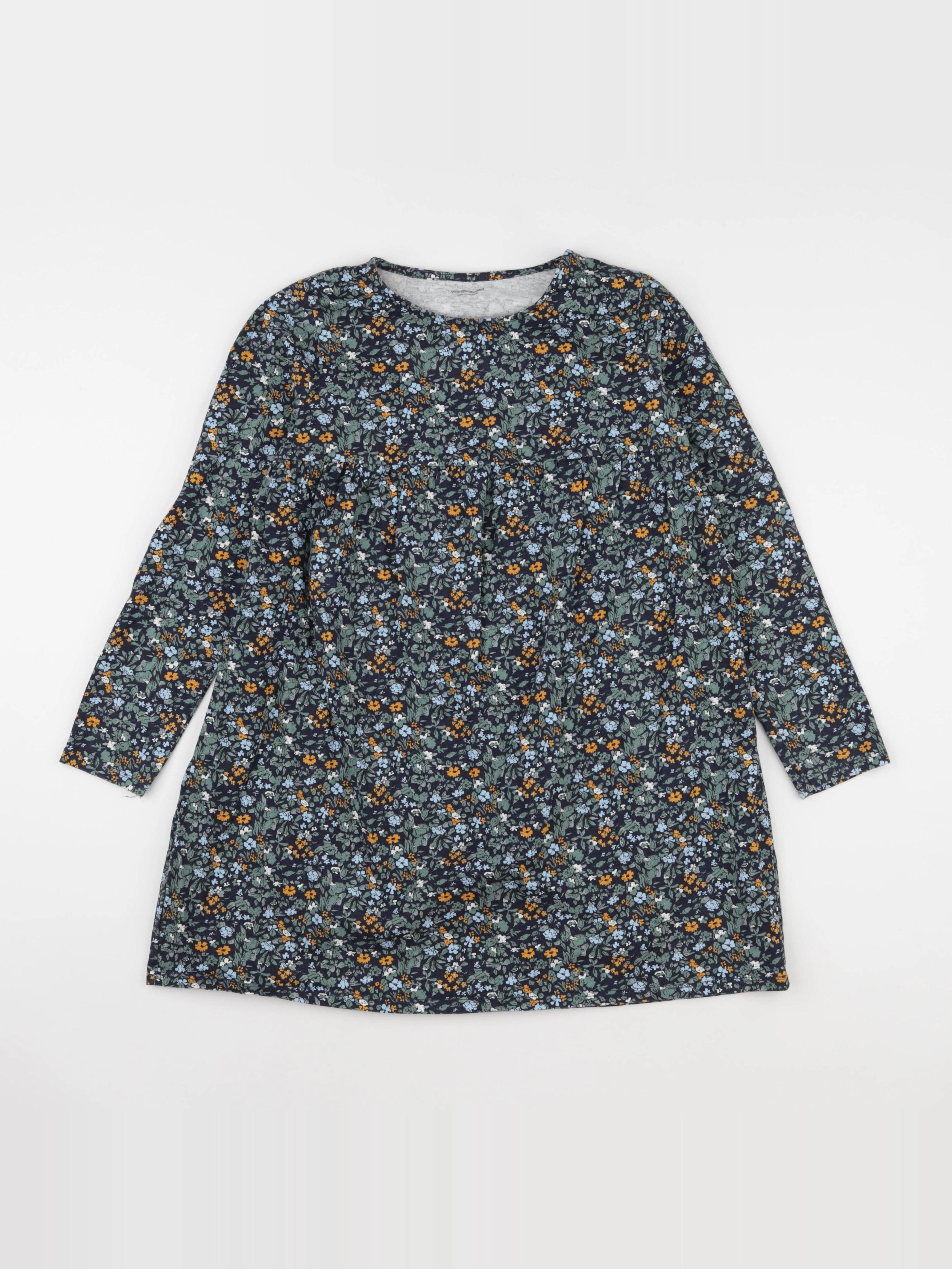 Vertbaudet - robe vert - 10 ans