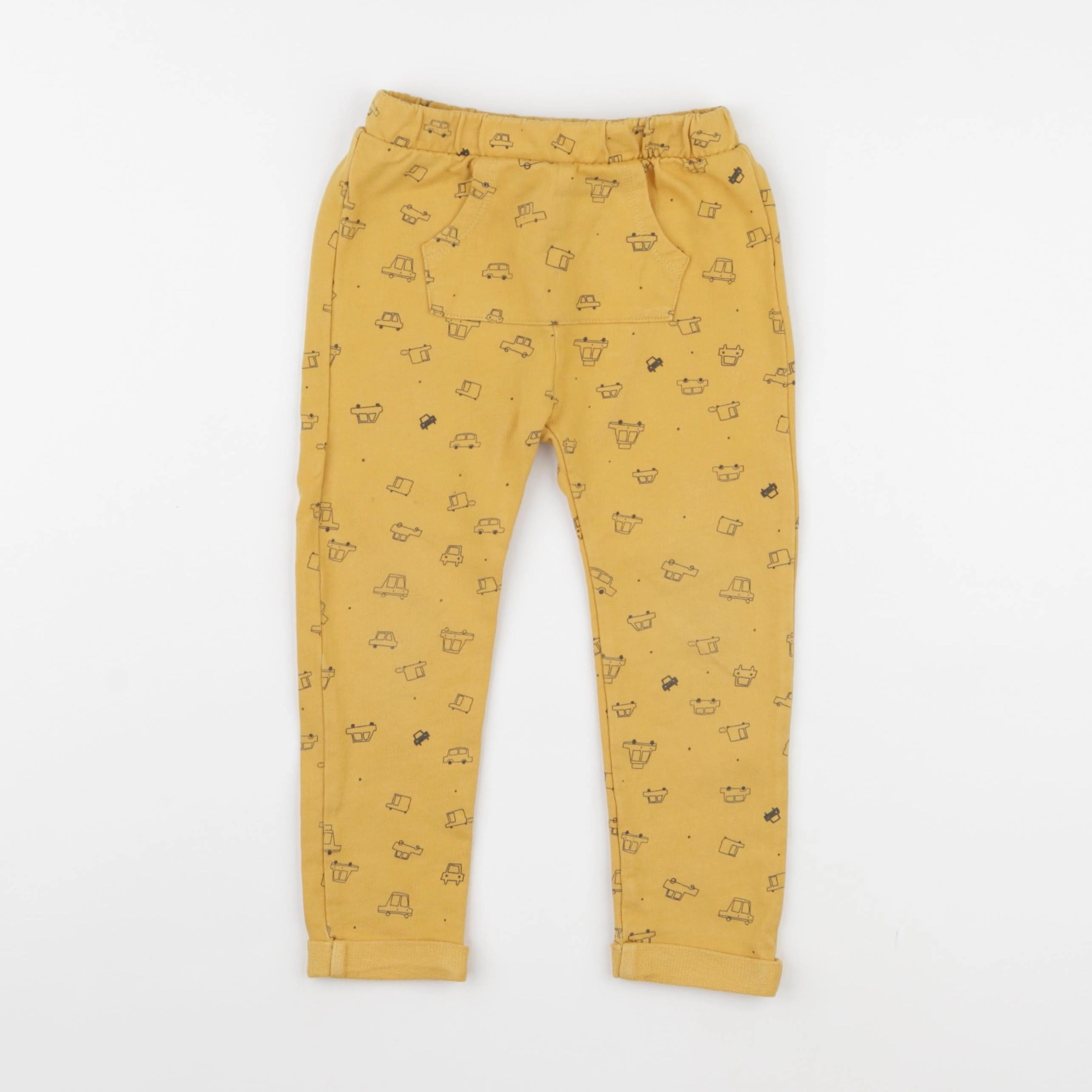 Mango - jogging jaune - 2/3 ans