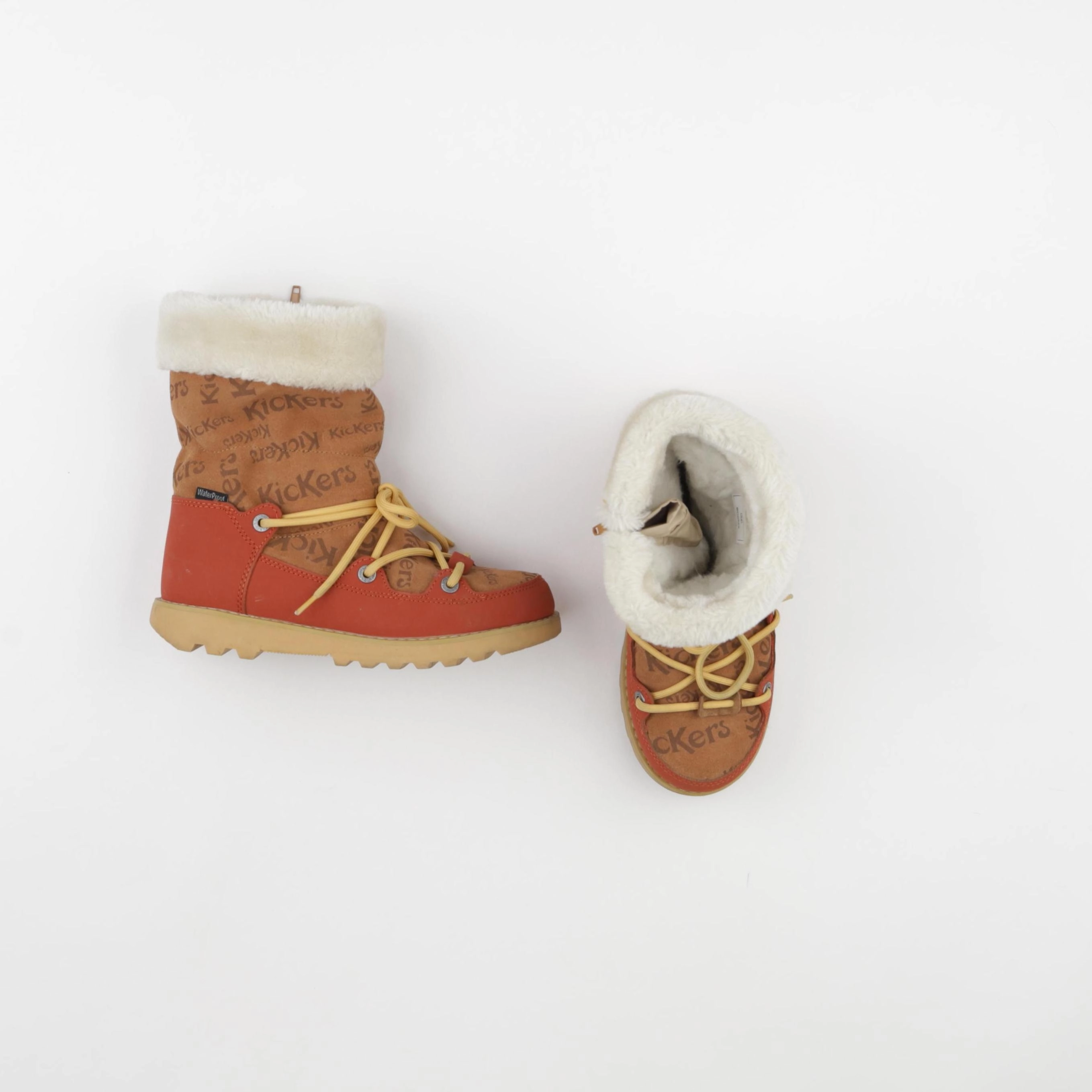 Kickers - boots marron - pointure 34