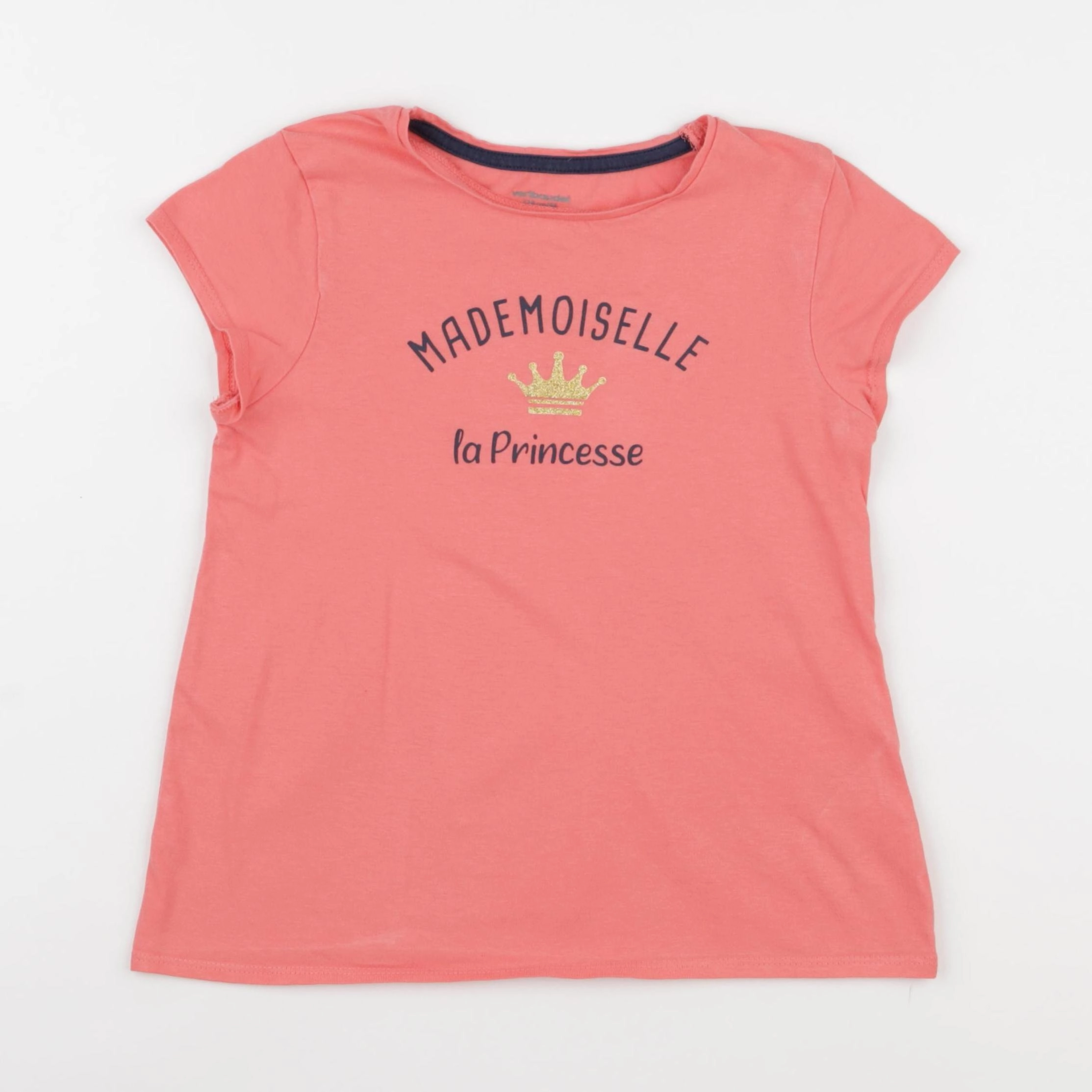 Vertbaudet - tee-shirt rose - 8 ans
