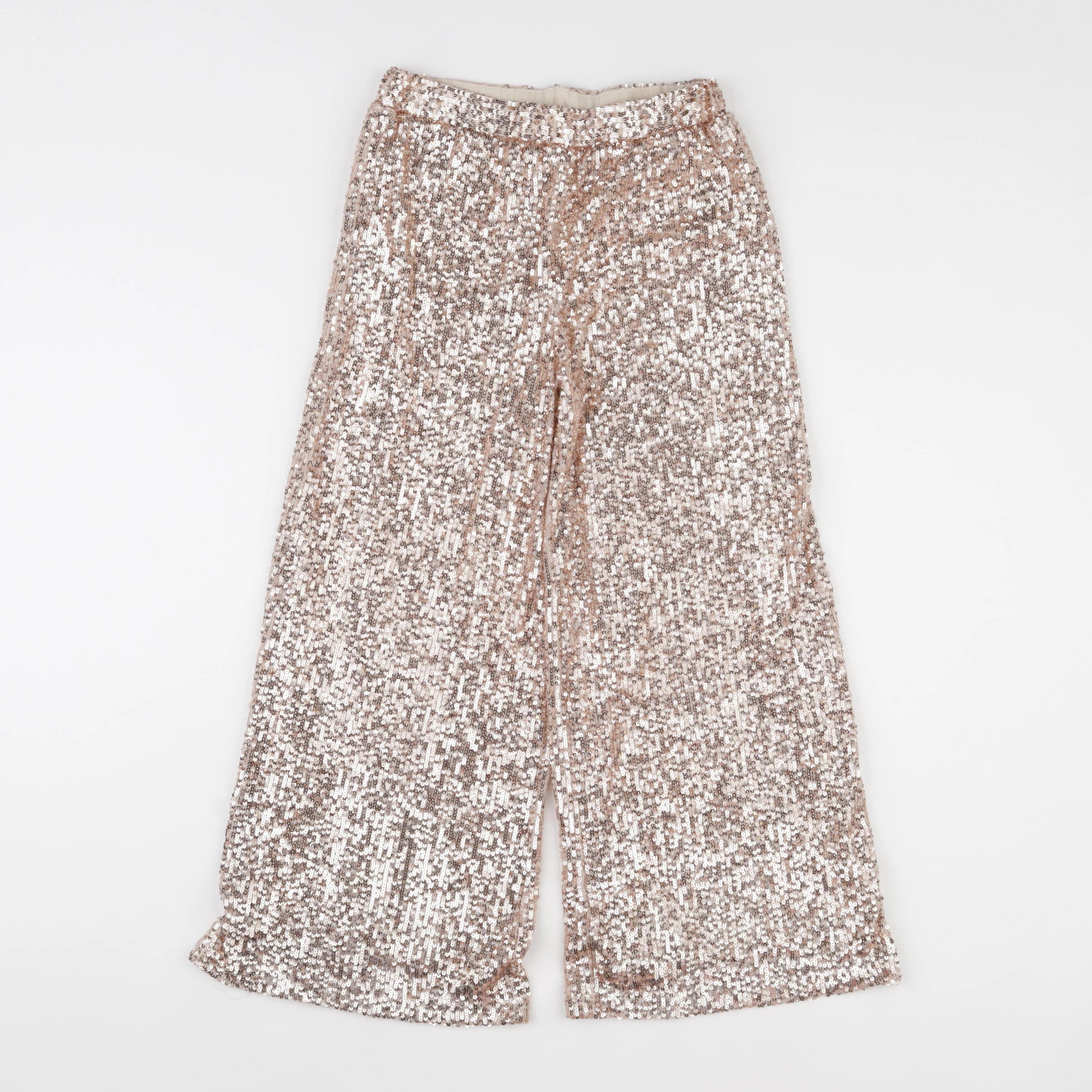 Vertbaudet - pantalon or - 8 ans