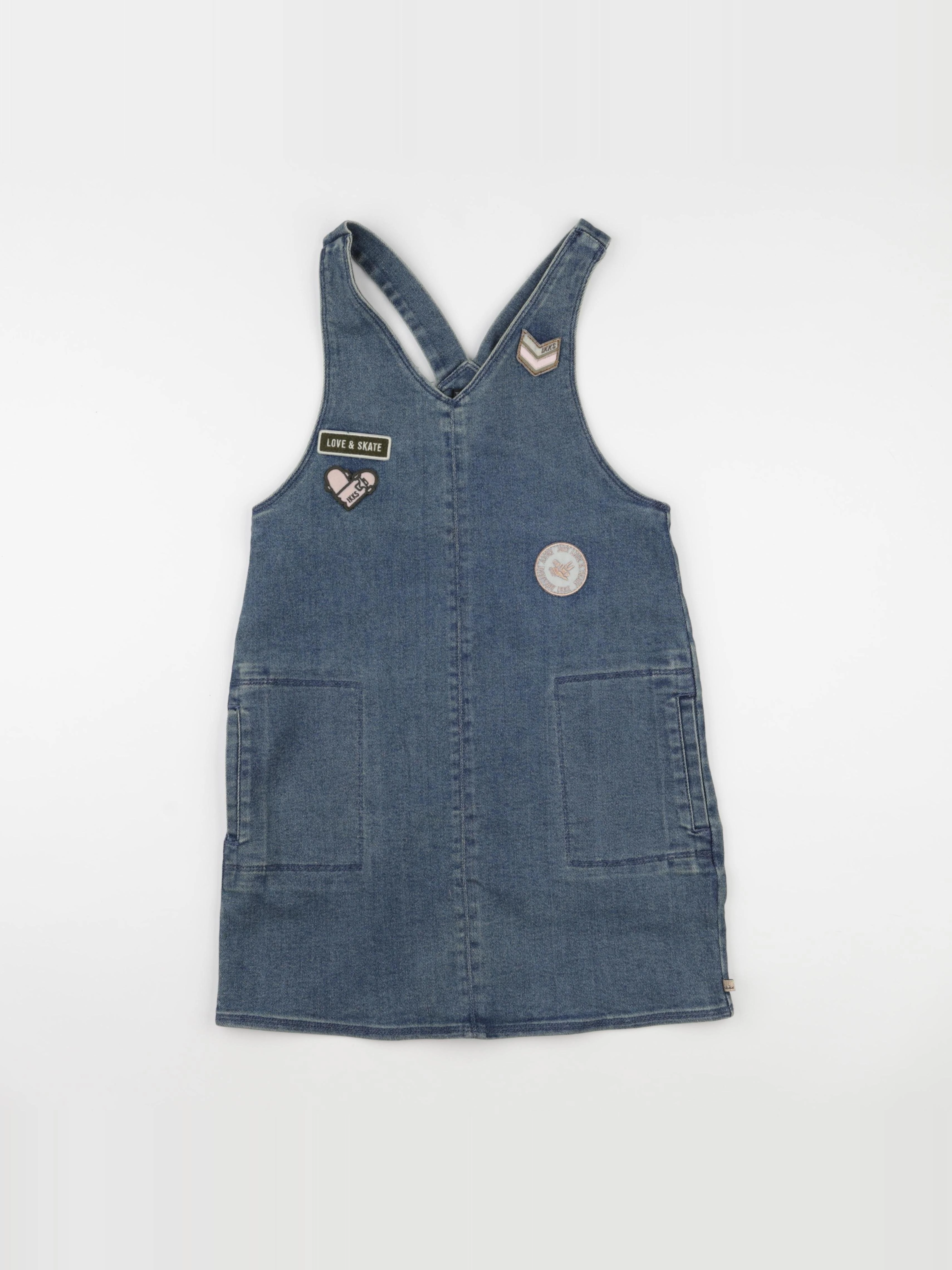 IKKS - robe bleu - 10 ans