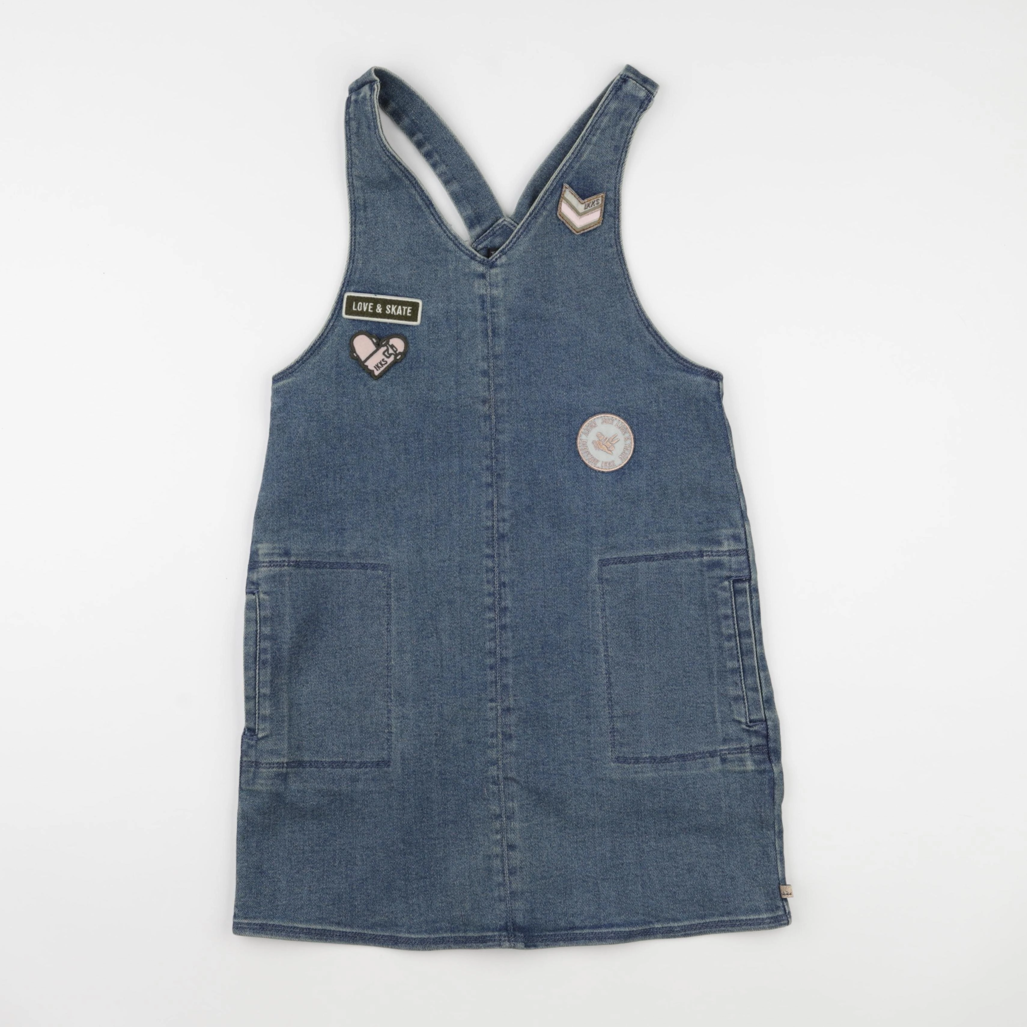 IKKS - robe bleu - 10 ans