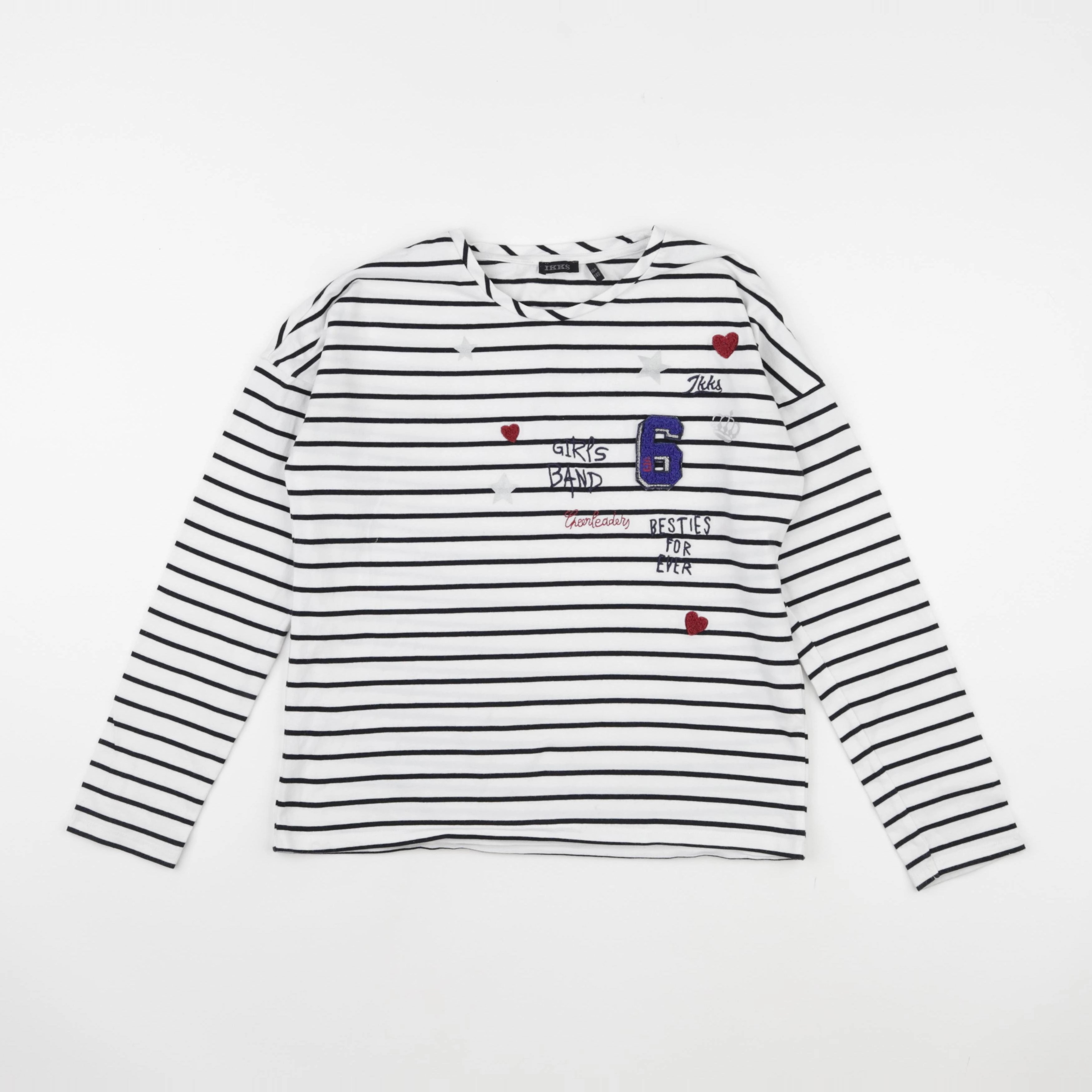 IKKS - tee-shirt bleu - 10 ans