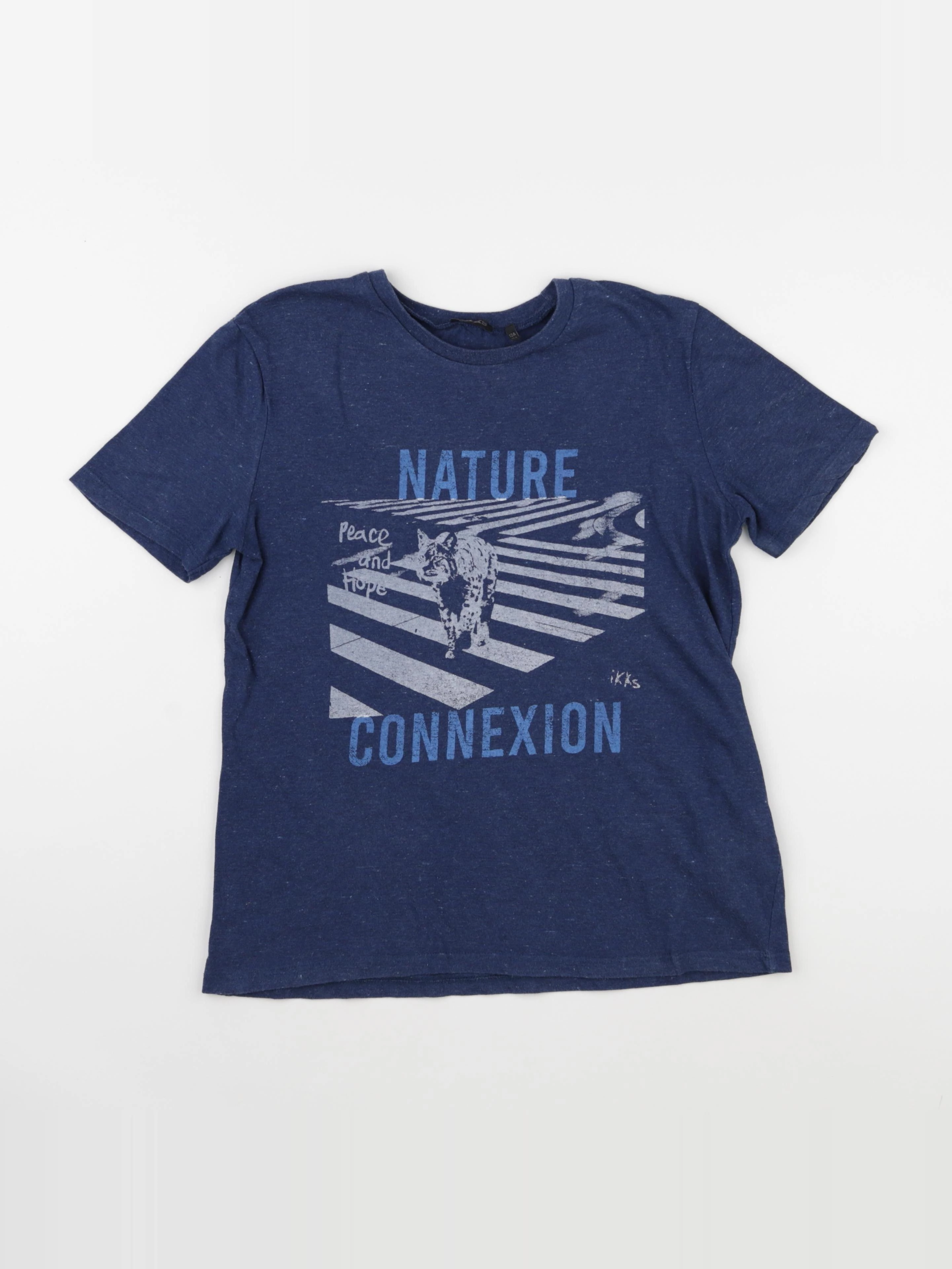 IKKS - tee-shirt bleu - 12 ans