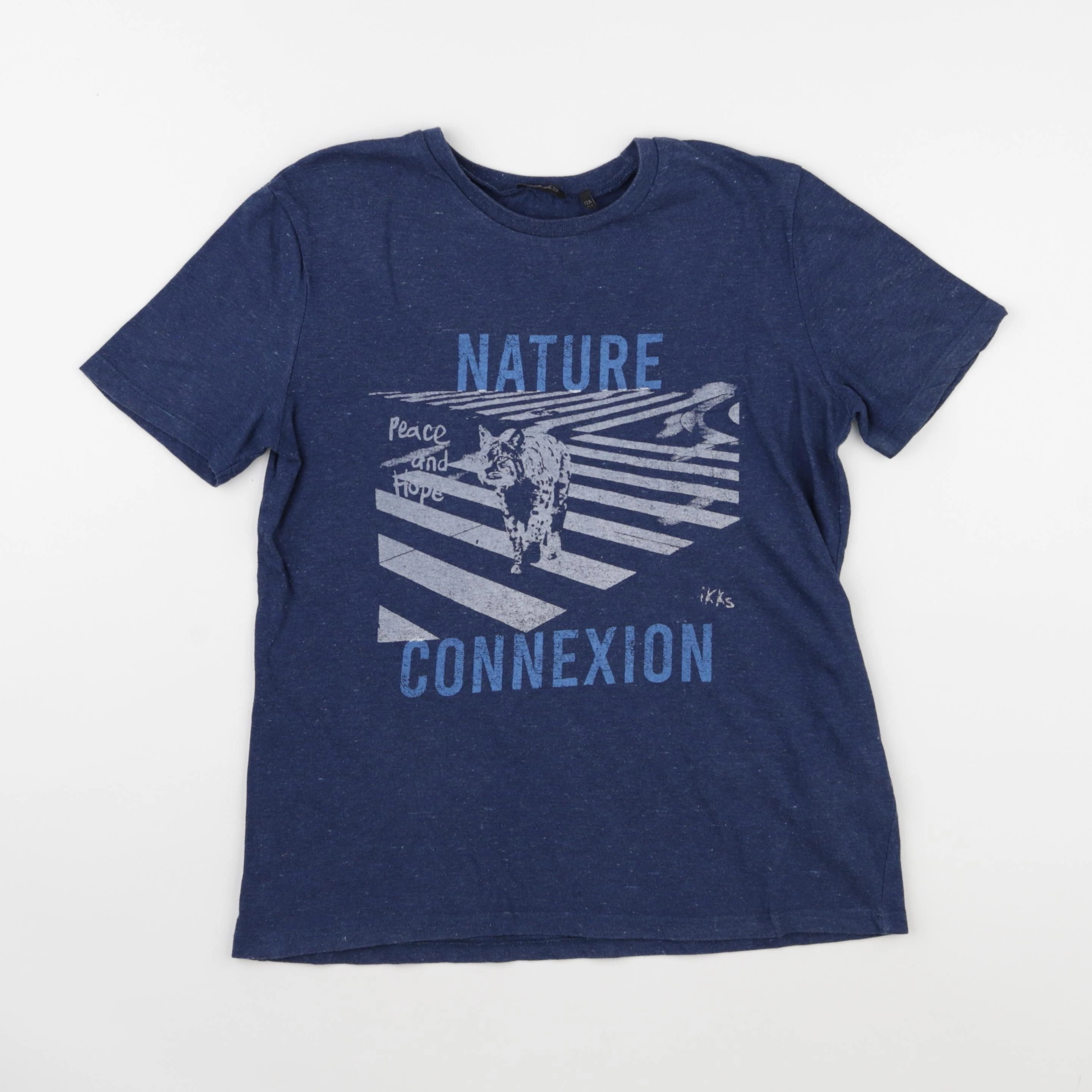 IKKS - tee-shirt bleu - 12 ans