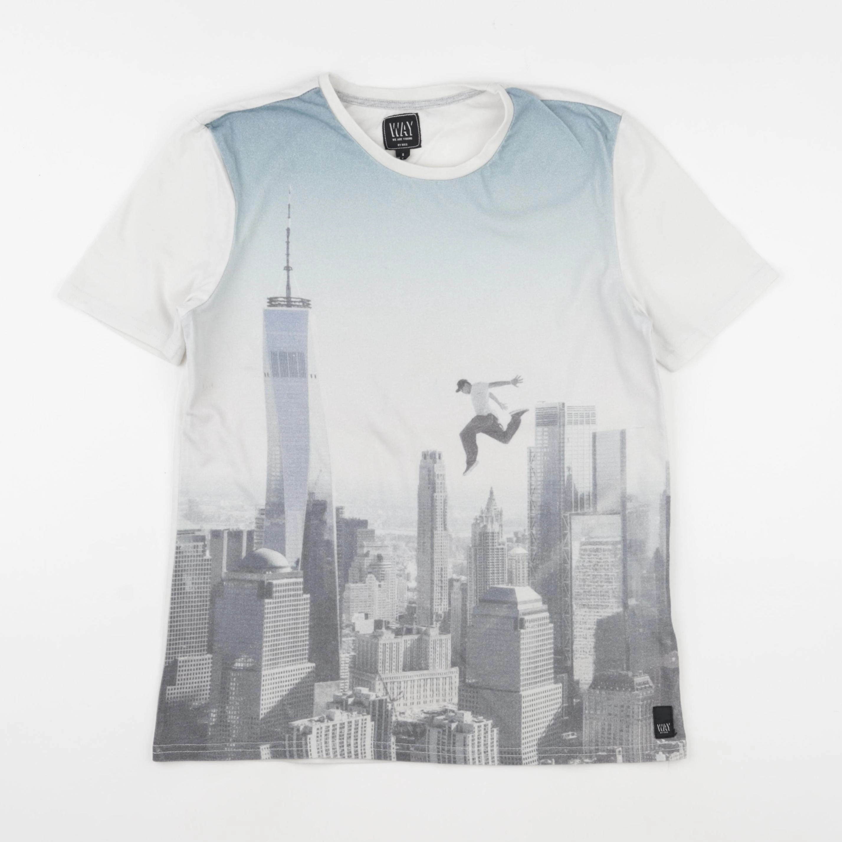 IKKS - tee-shirt bleu - 14 ans