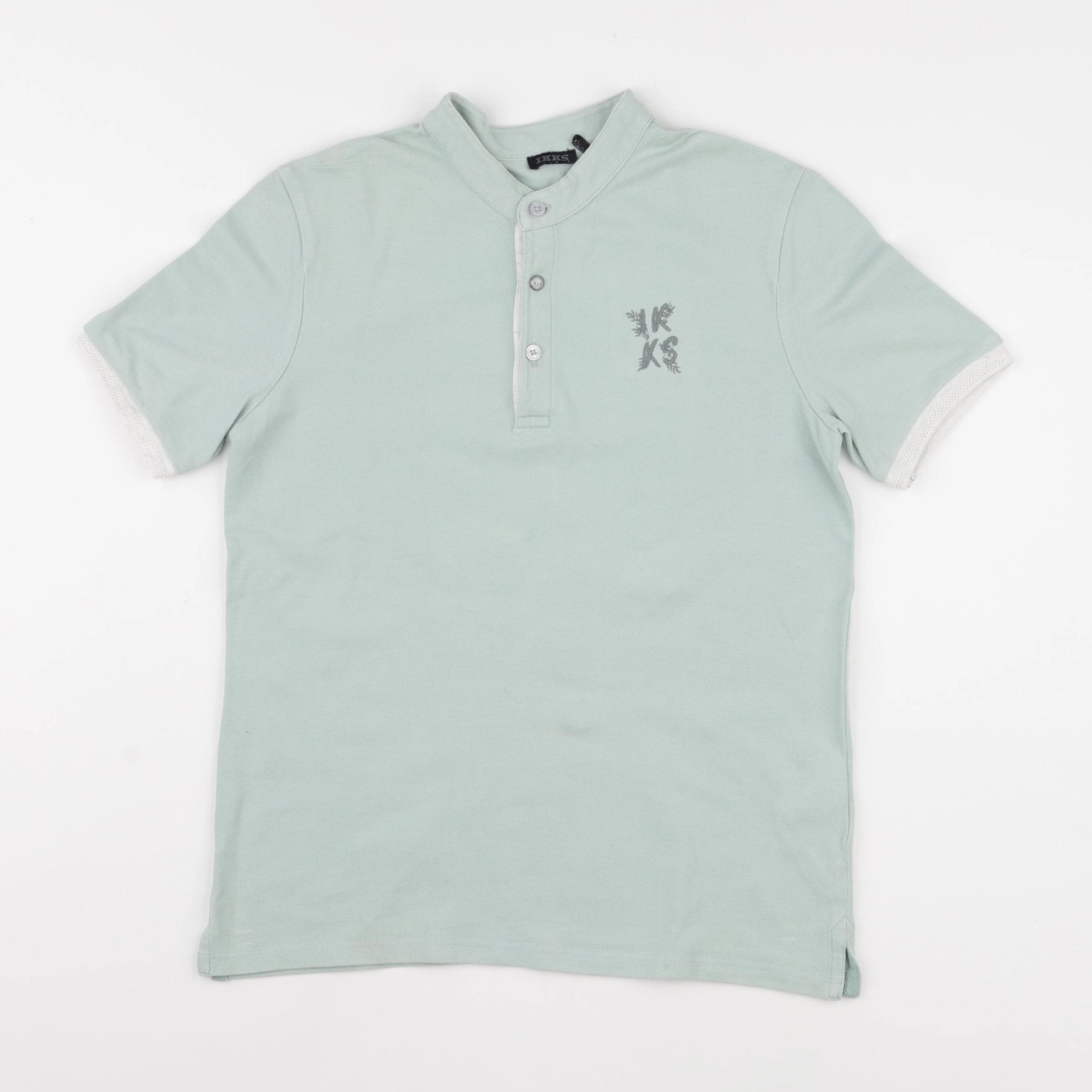 IKKS - polo imprimé au dos vert - 12 ans